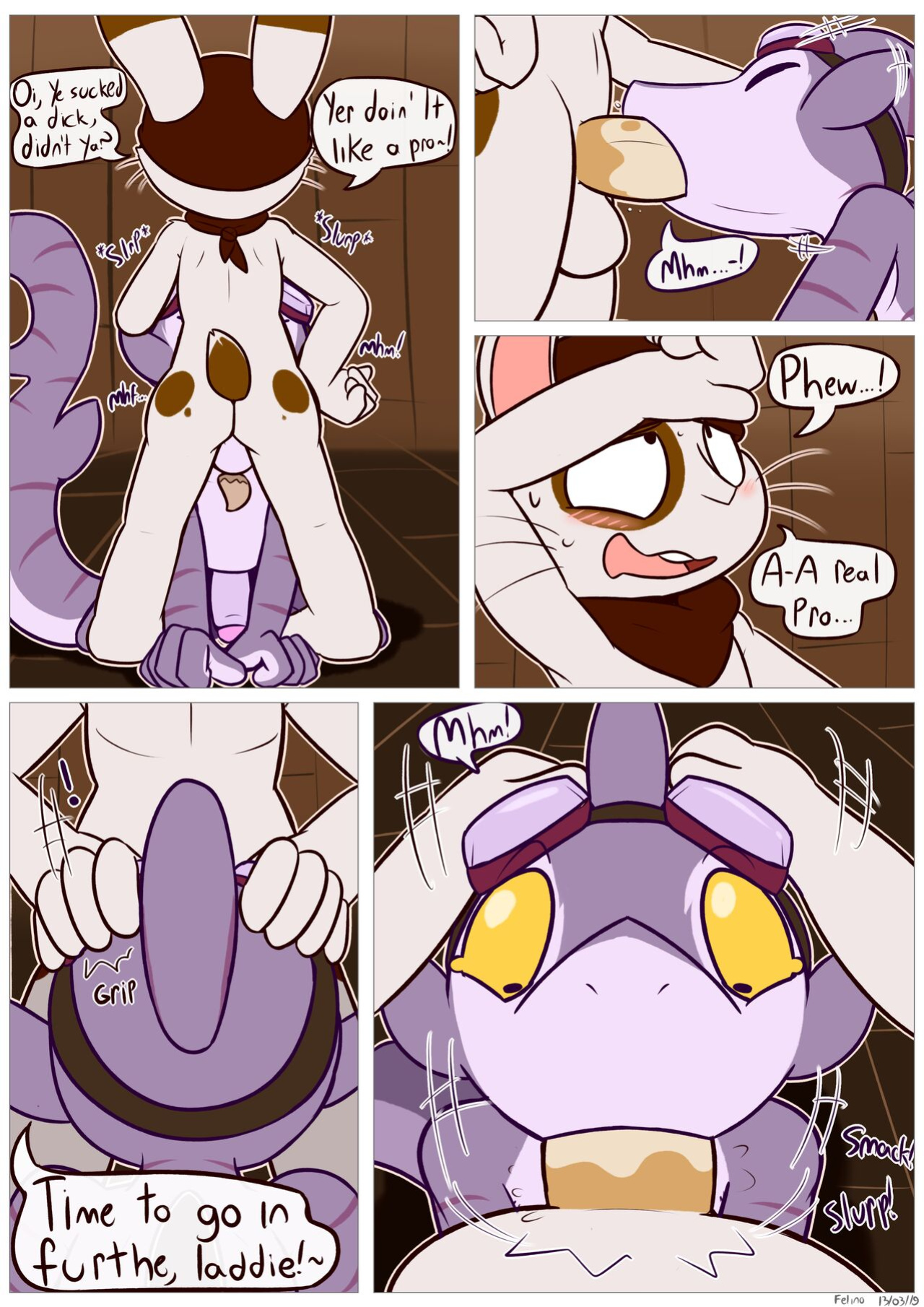 [Felino] I'll Now Proceed to Pleasure Myself with this Fish