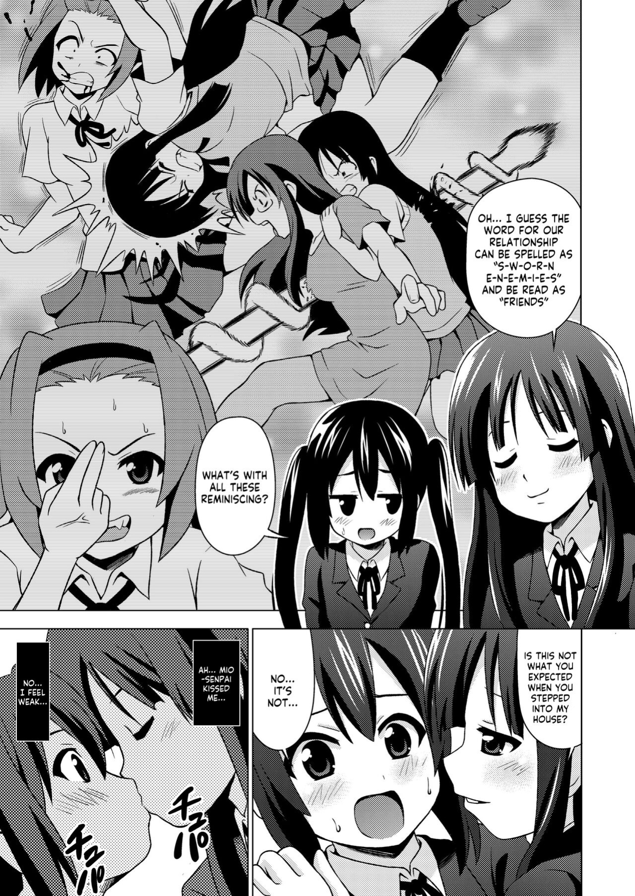 [Haresaku ] Mio Azu Yuri Yuri (K-ON!)