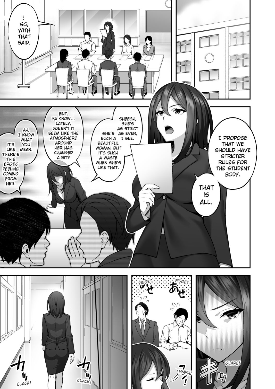 [Doushoku ] Saimin Gakuen 3 Saiminjutsu de Takabisha na Onna Kyoushi o Te ni Ireta Ore | Hypnotism School 3: Thanks to Hypnotism, I Had the High and Mighty Female Teacher in the Palm of My Hands