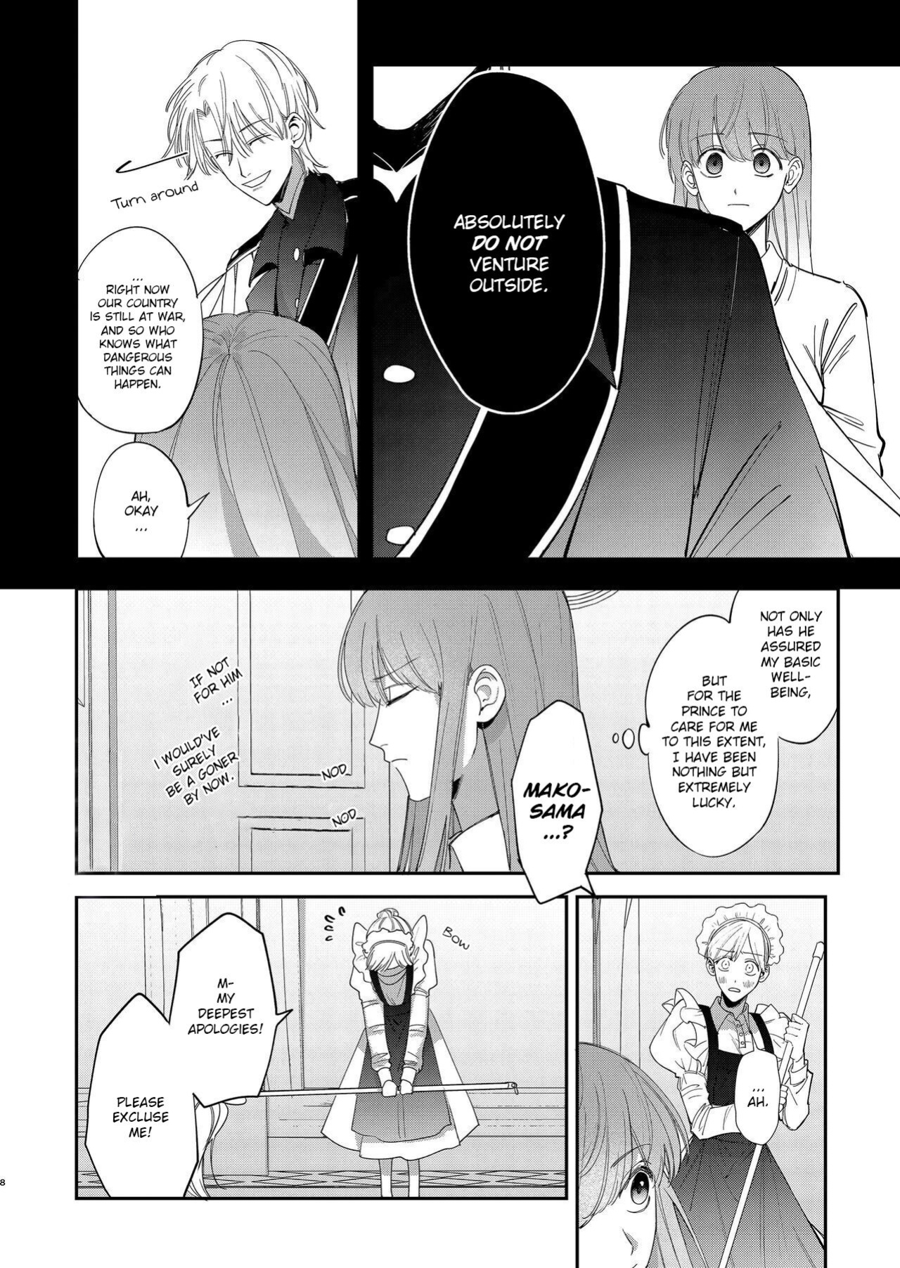 [Umenegi Daimyoujin ] Yandere Ouji ga Shachiku Onna no Watashi o Hanasanai | The Yandere Prince Won't Let Me Slip Away