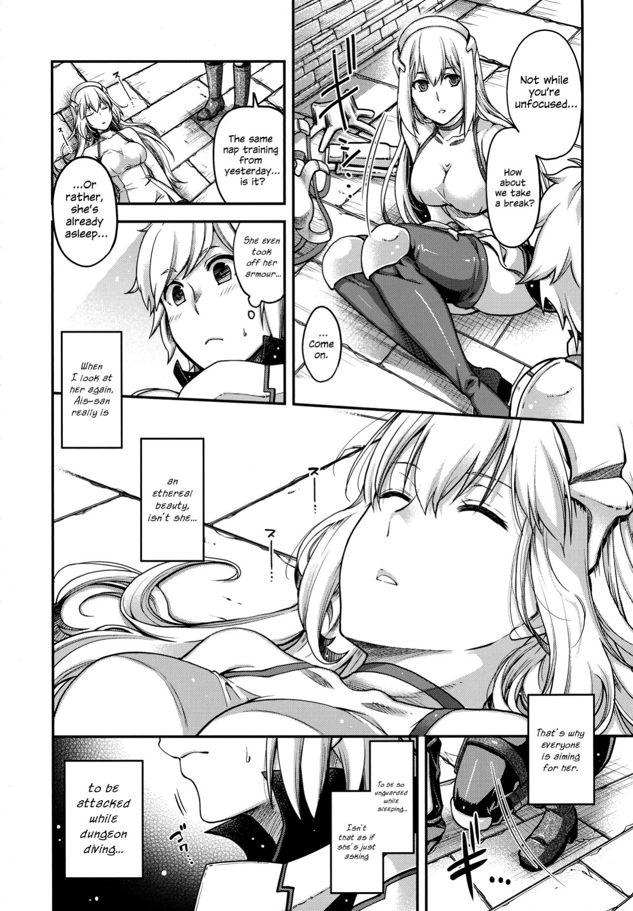 [Kacchuu Musume ] Iroikkaizutsu (Dungeon ni Deai o Motomeru no wa Machigatteiru Darou ka)
