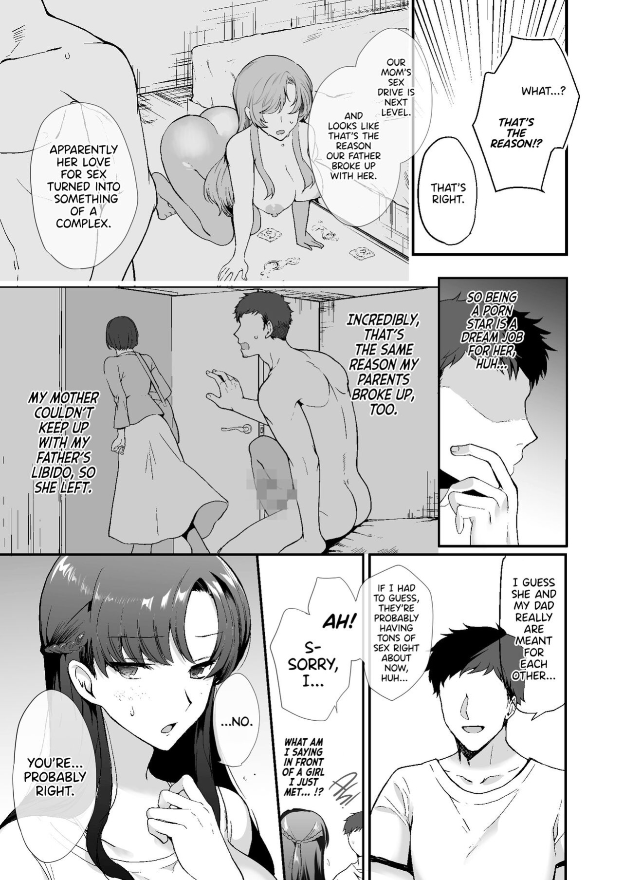 [Aomizuan (Kirimoto Yuuji)] Erosugiru Doukyonin ~ Dosukebe Shimai to 1K Doukyo Seikatsu ~ | My Roommates Are Way Too Lewd ~Living in a One-Room Apartment With Two Perverted Sisters~ {RedLantern}