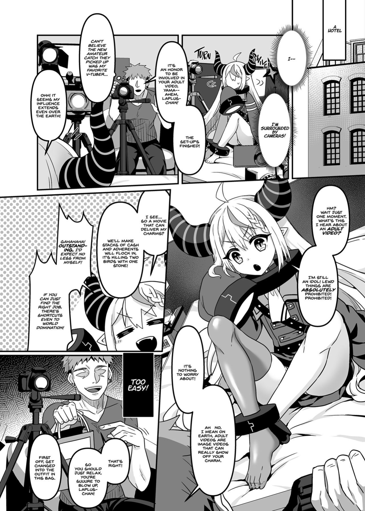 HOLOX Himitsu Kessha Keiei no Susume 01 | How to operate Secret Society H○LOX-01 (Laplus Darknesss)