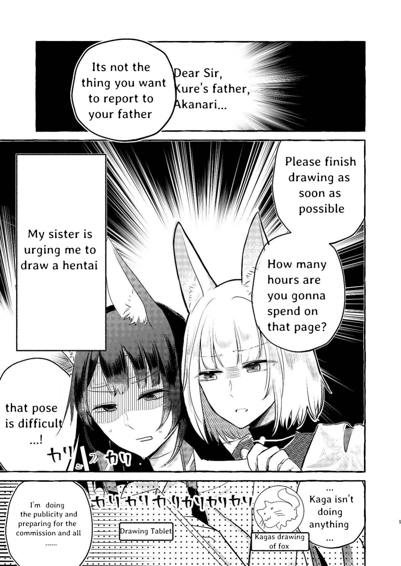 [Yuribatake Bokujou ] Oshi ga Oshi o Daita (Azur Lane) [KNEGLIC TRANSLATIONZ]