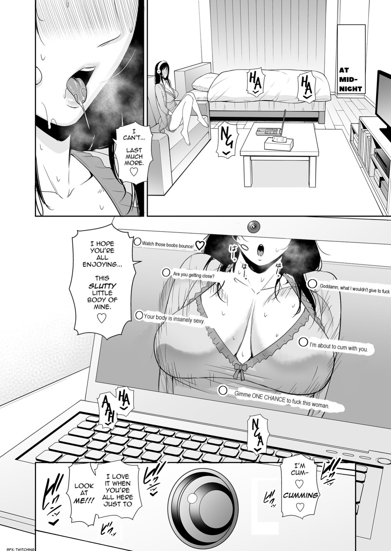 [Misaki ] Haha wa Yoru ni Saku Single Mother no Haishin Kiroku | Mother Blooms at Night: A single mom's record-breaking show