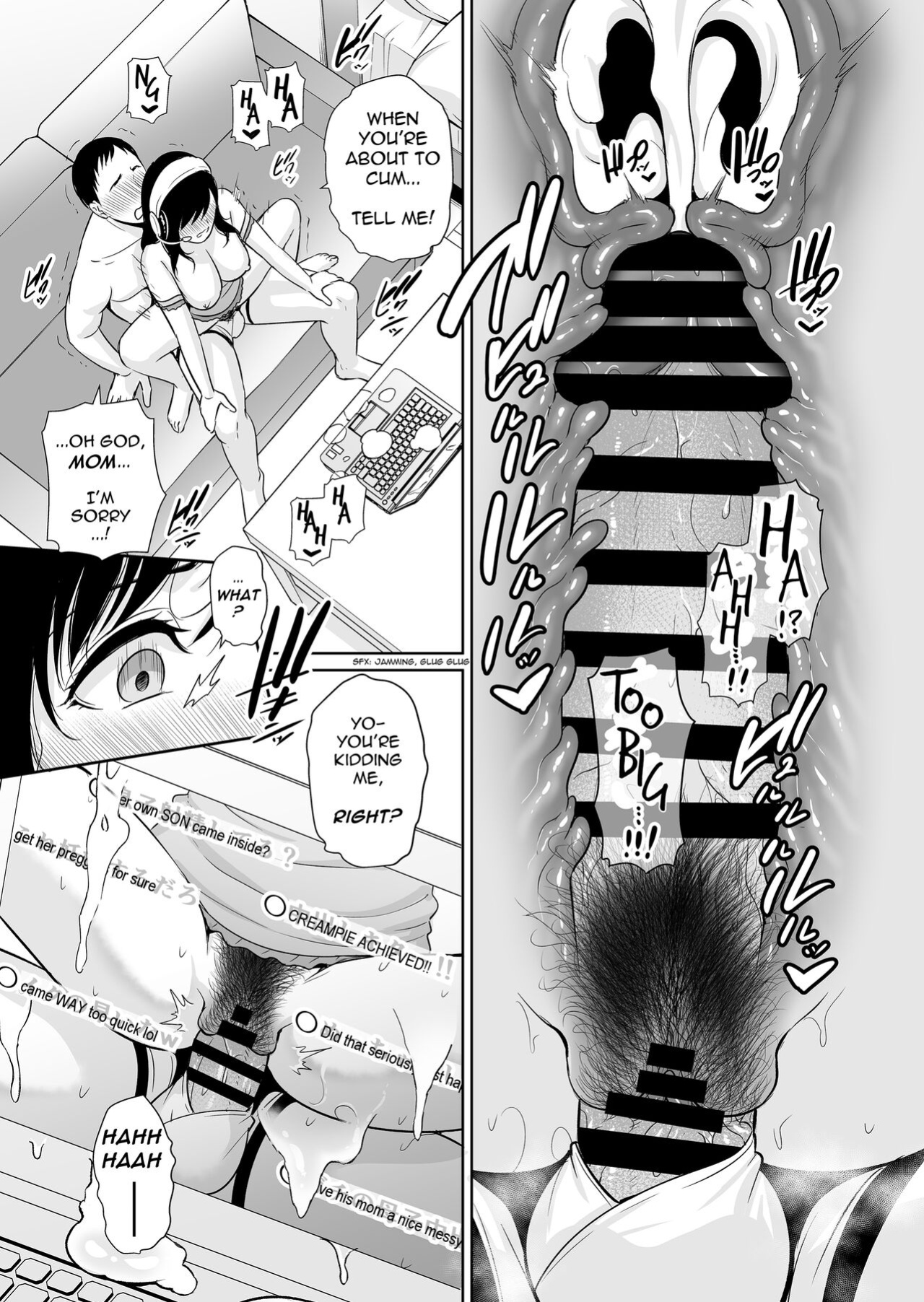 [Misaki ] Haha wa Yoru ni Saku Single Mother no Haishin Kiroku | Mother Blooms at Night: A single mom's record-breaking show