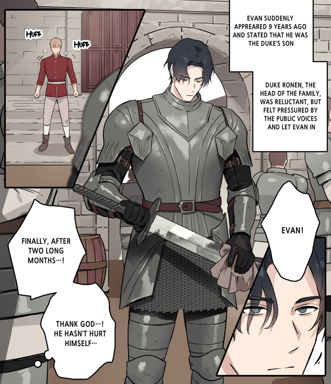 Grey Castle no Kuro Uma | The Dark Horse of the Grey Castle