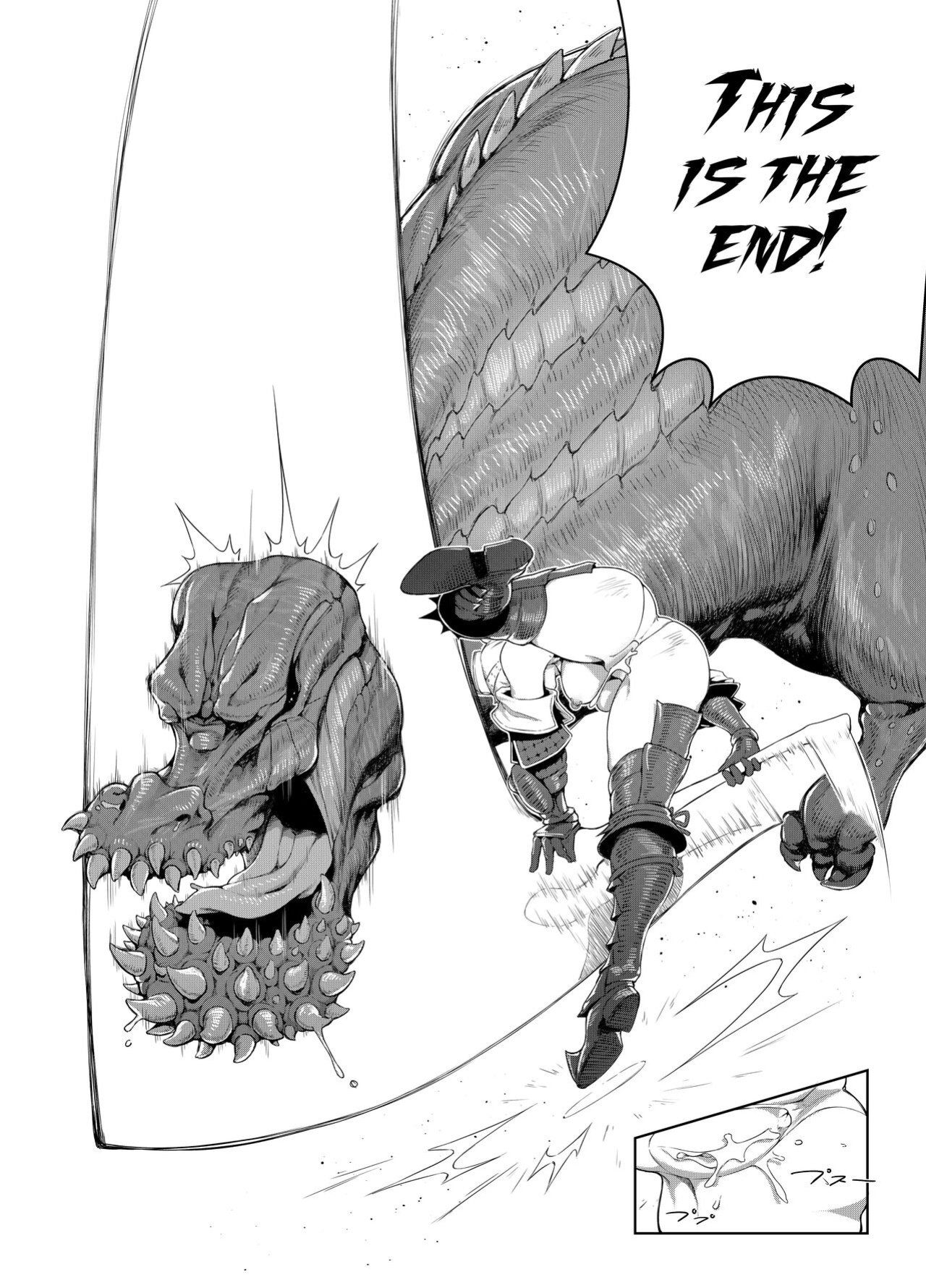 [Toubu Rengou Daigaku (Kakuchou no Okina)] Extreme Anal Hunter (Monster Hunter World)