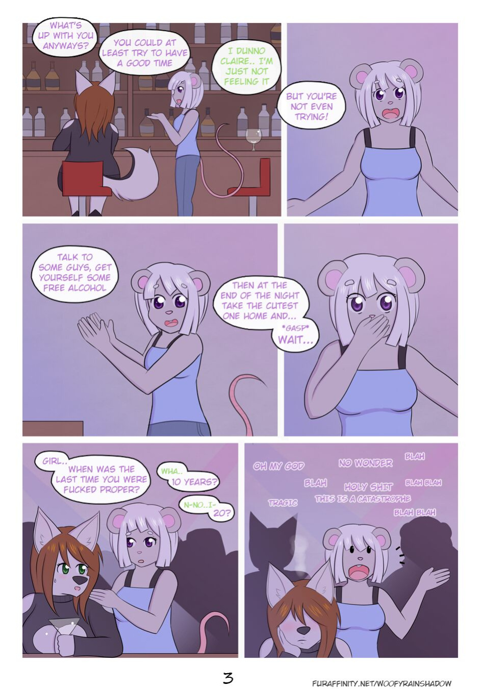 [Woofy Rainshadow] Released Inhibitions