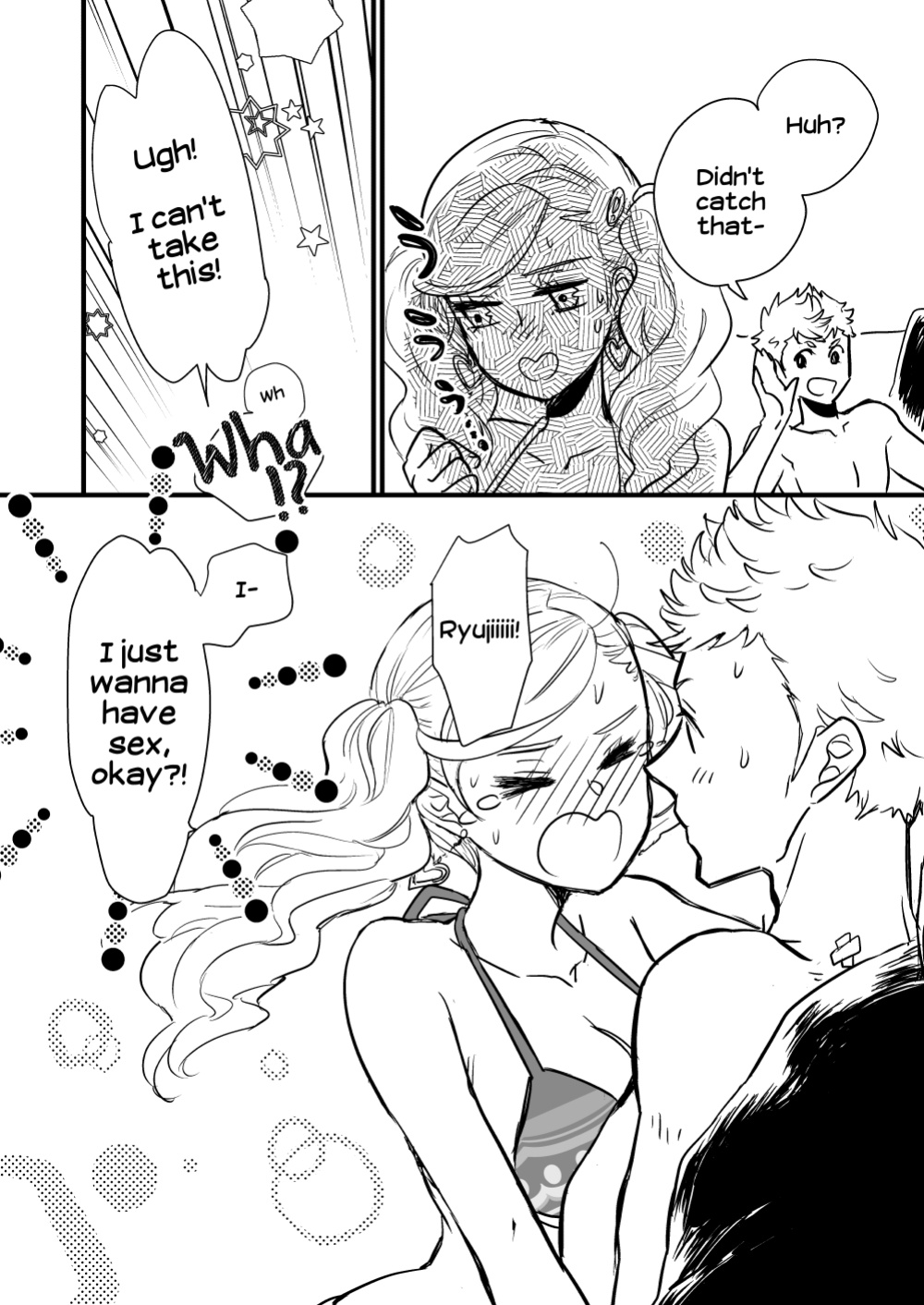 (C99) [Mugiwara Club (Komugi)] Watashi to Ano Baka ga Umi de Shichatta Hanashi nado. | The story about me and that guy who had sex in the sea (Persona 5)