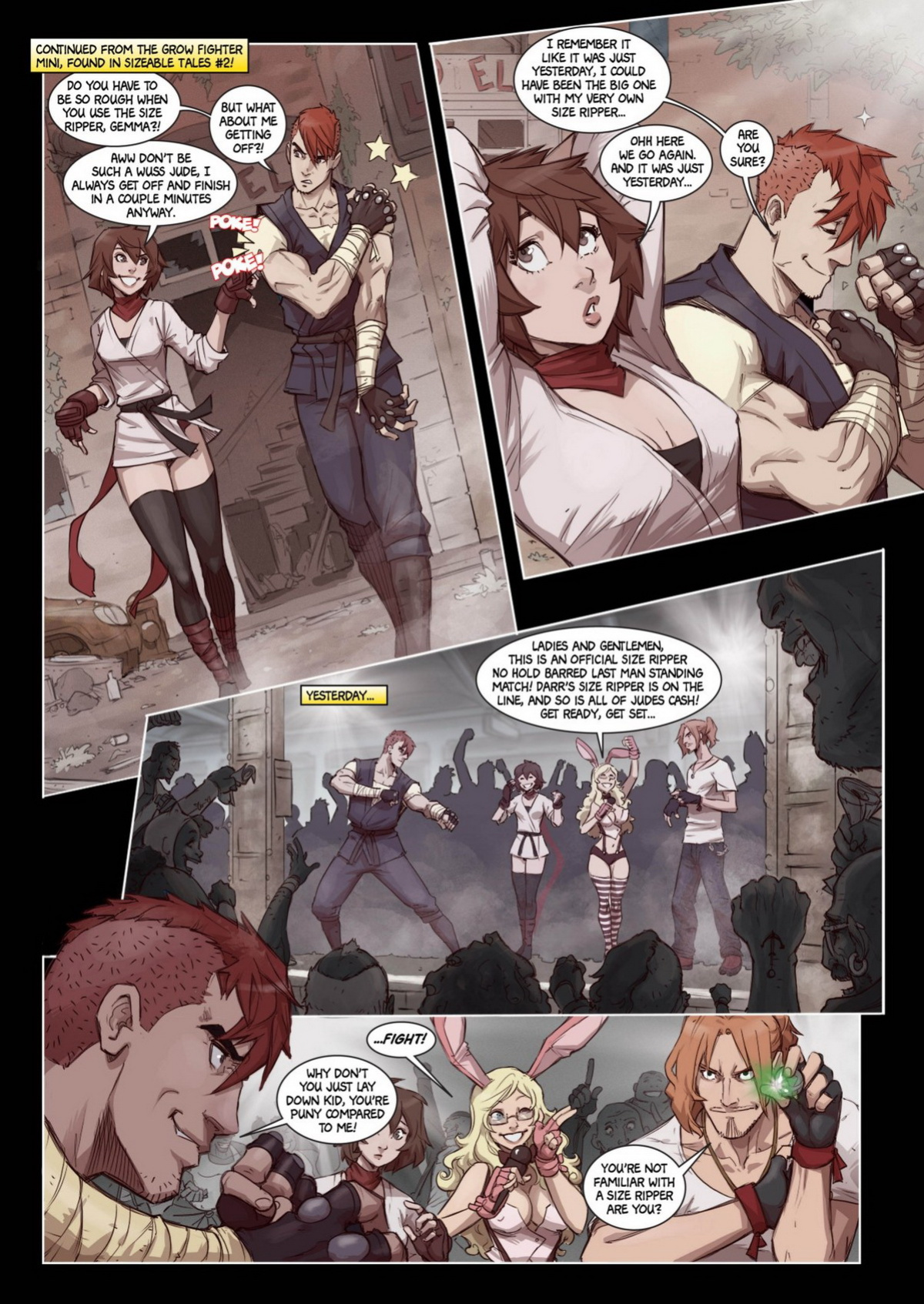 ZZZ Comics - Growfighter One