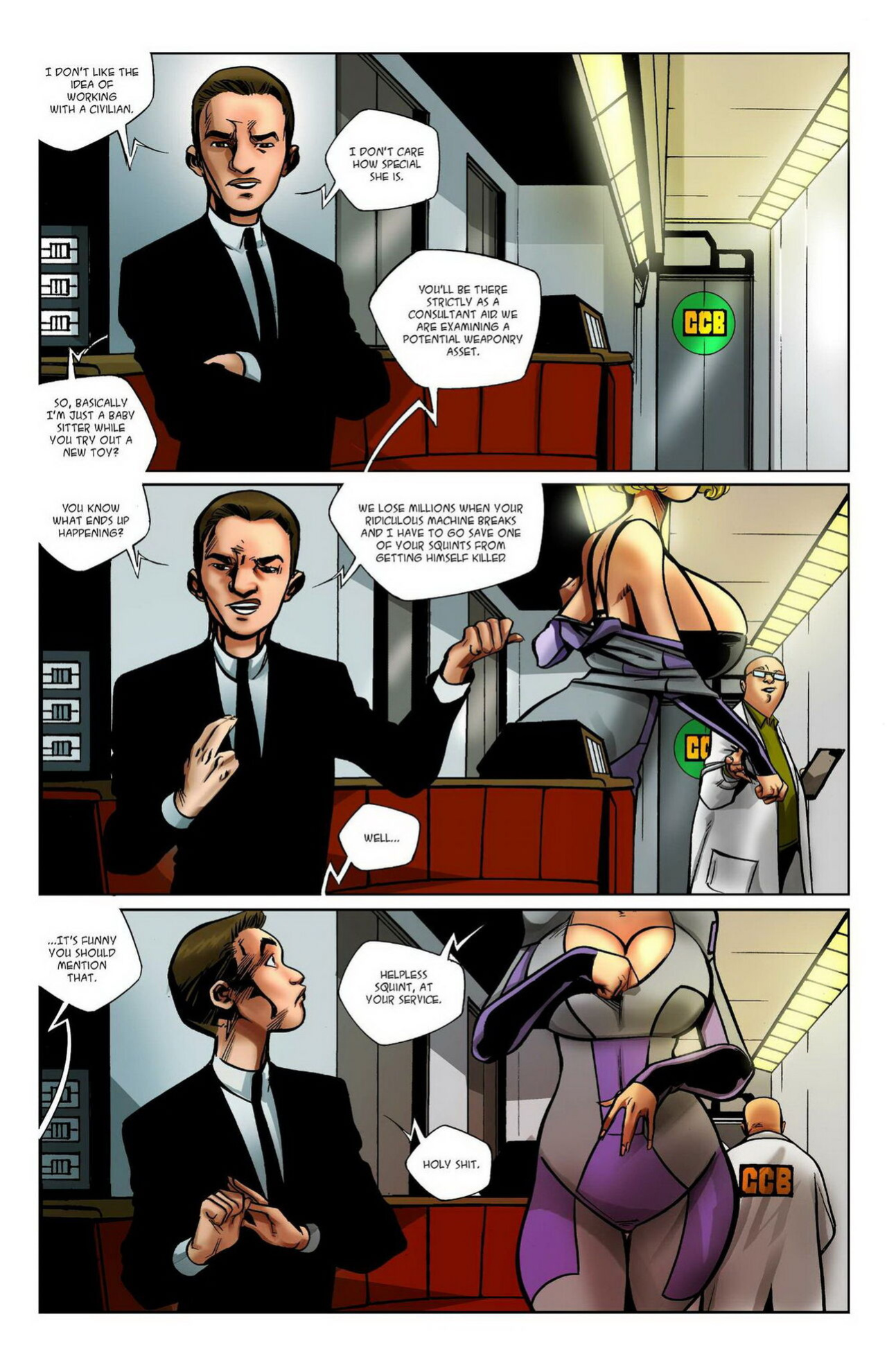 Giantess Containment Bureau