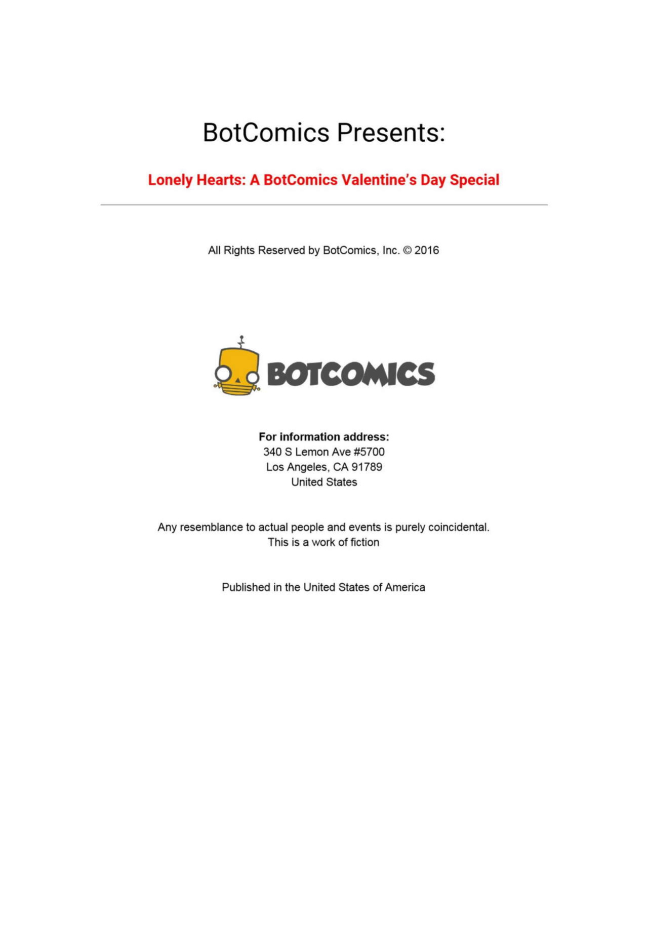 BotComics - Lonely Hearts