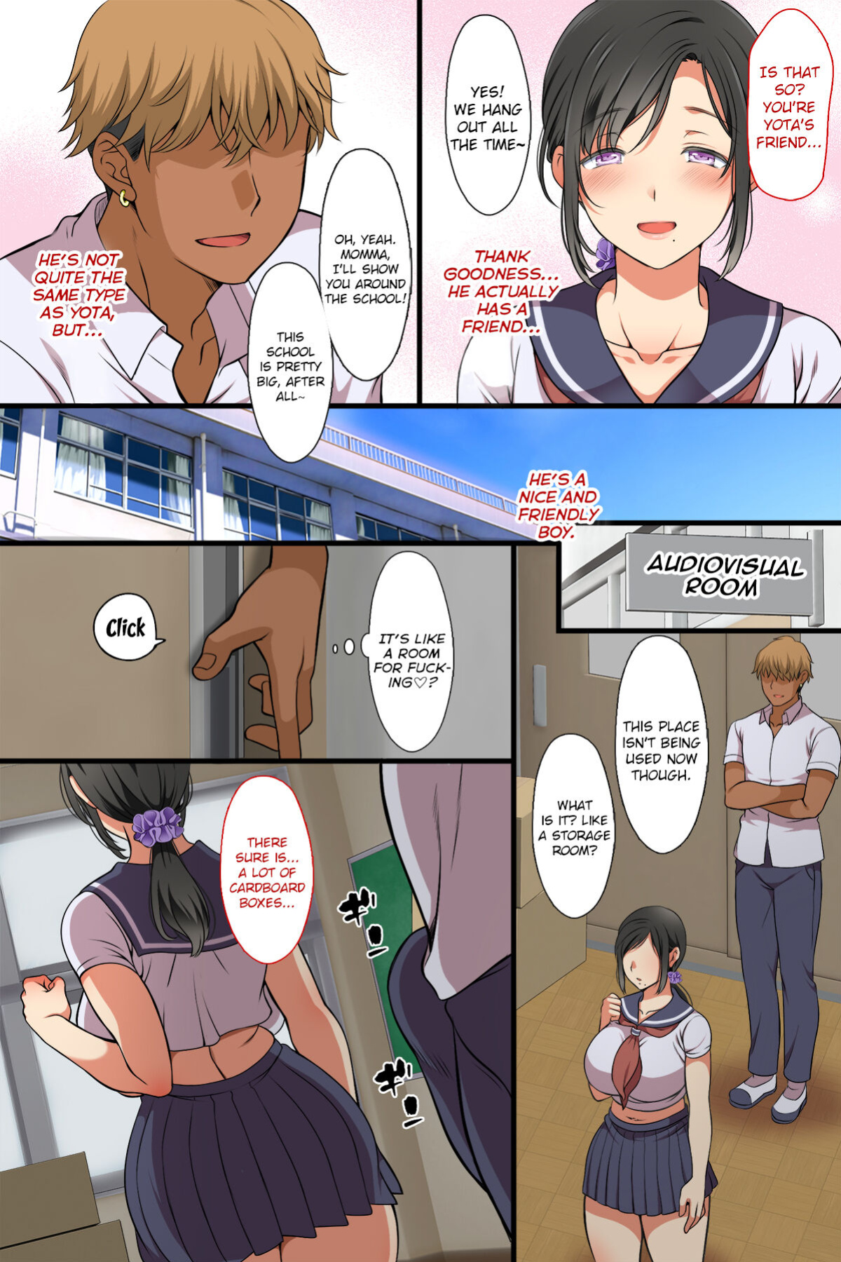 [Maron☆Maron] Hitozuma ga Classmate ni!? | A MILF Became a Classmate!? [Brolen]