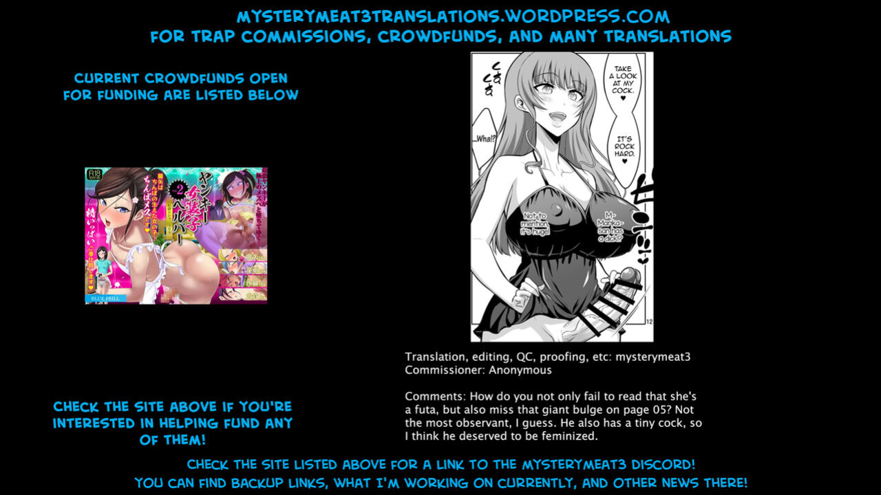 [Senya Sabou (Alpha Alf Layla)] Futanari Fuuzoujou no Wana ni Hamatte, Maso Mesu Otokonoko ni Otosarechaimashita. [mysterymeat3]