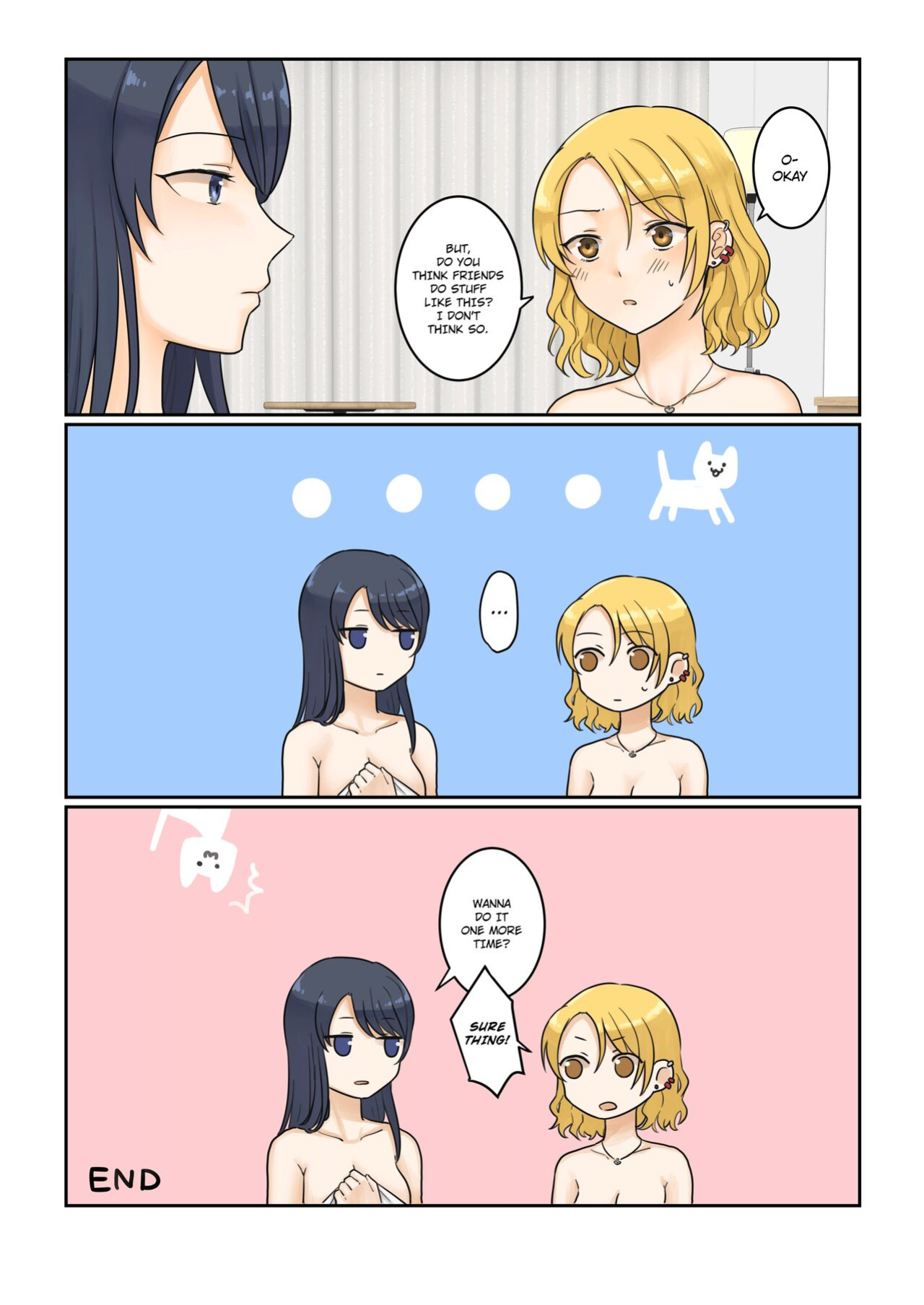 [Bird Forest (Fukuroumori)] 1RT de Nakawarui Nonke Joshi-tachi ga 1-byou Kiss suru Series - Sex suru no!? [hardcase8translates]