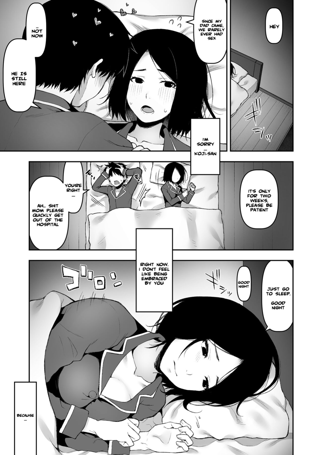 [Kohaneto (Touno Itsuki)] Gifu to Futarikiri no Yoru ni | On a Night Alone With My Father In-Law