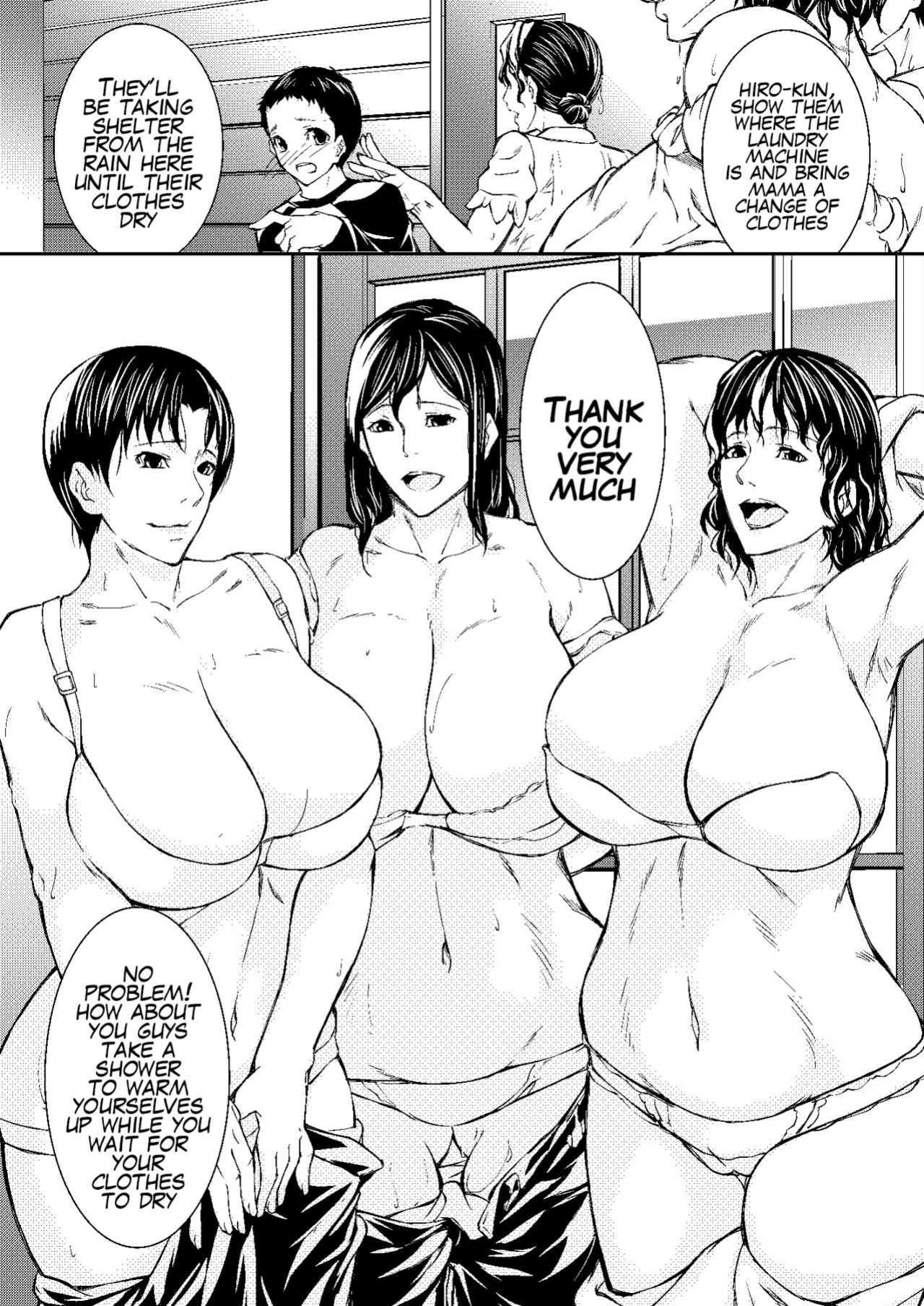 [Aoyakage (Aotokage)] 人妻乳浴 | Wife Milk Bath