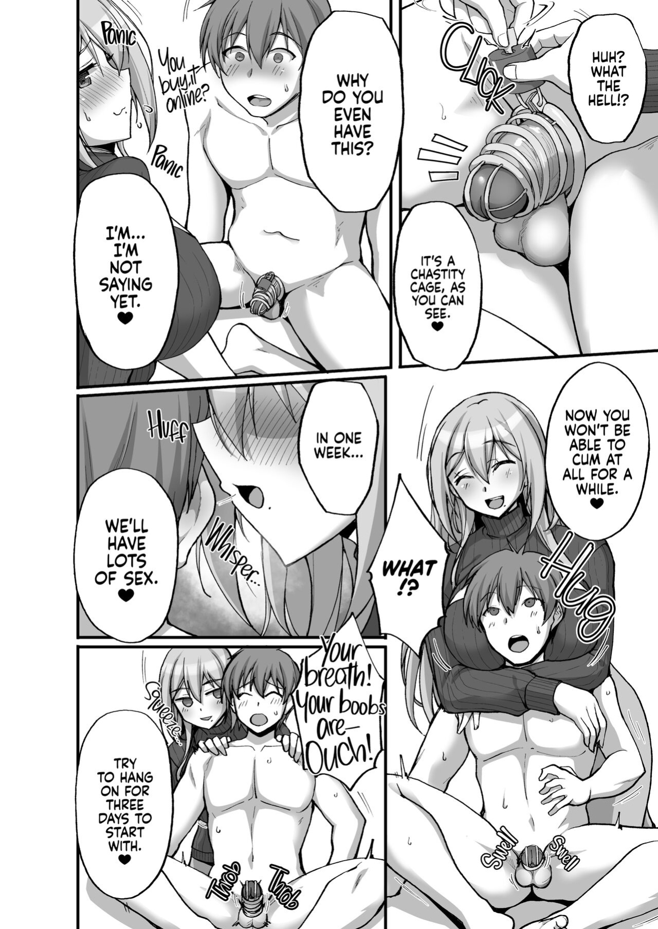 [Labomagi! (Takeda Aranobu)] Ecchi na Onee-san wa, Suki desu ka? 3 ~Tonari no Onee-san to Ikkagetsukan, Shasei Kanri to Sakusei Seikatsu Hen~