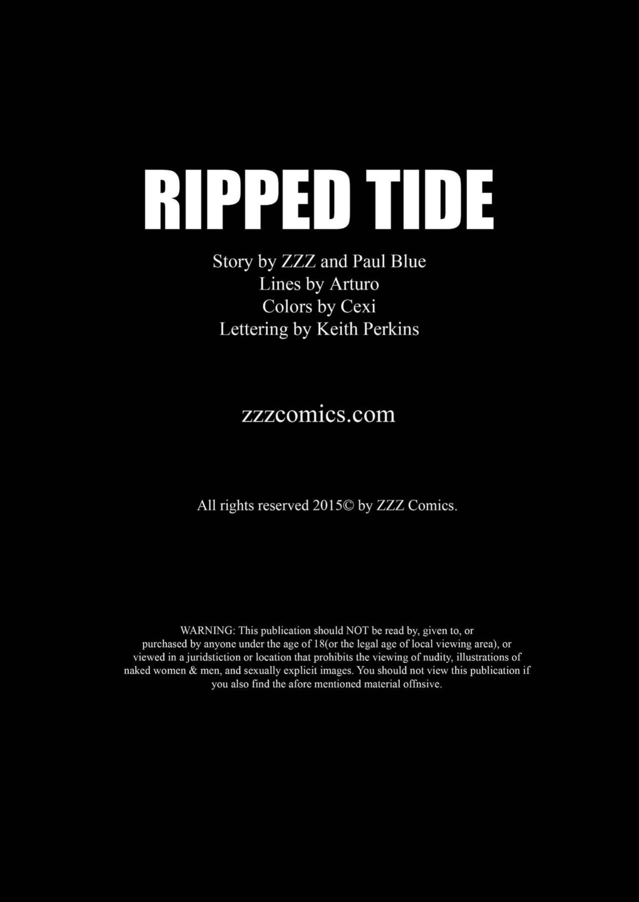 ZZZ Comics - Ripped Tide