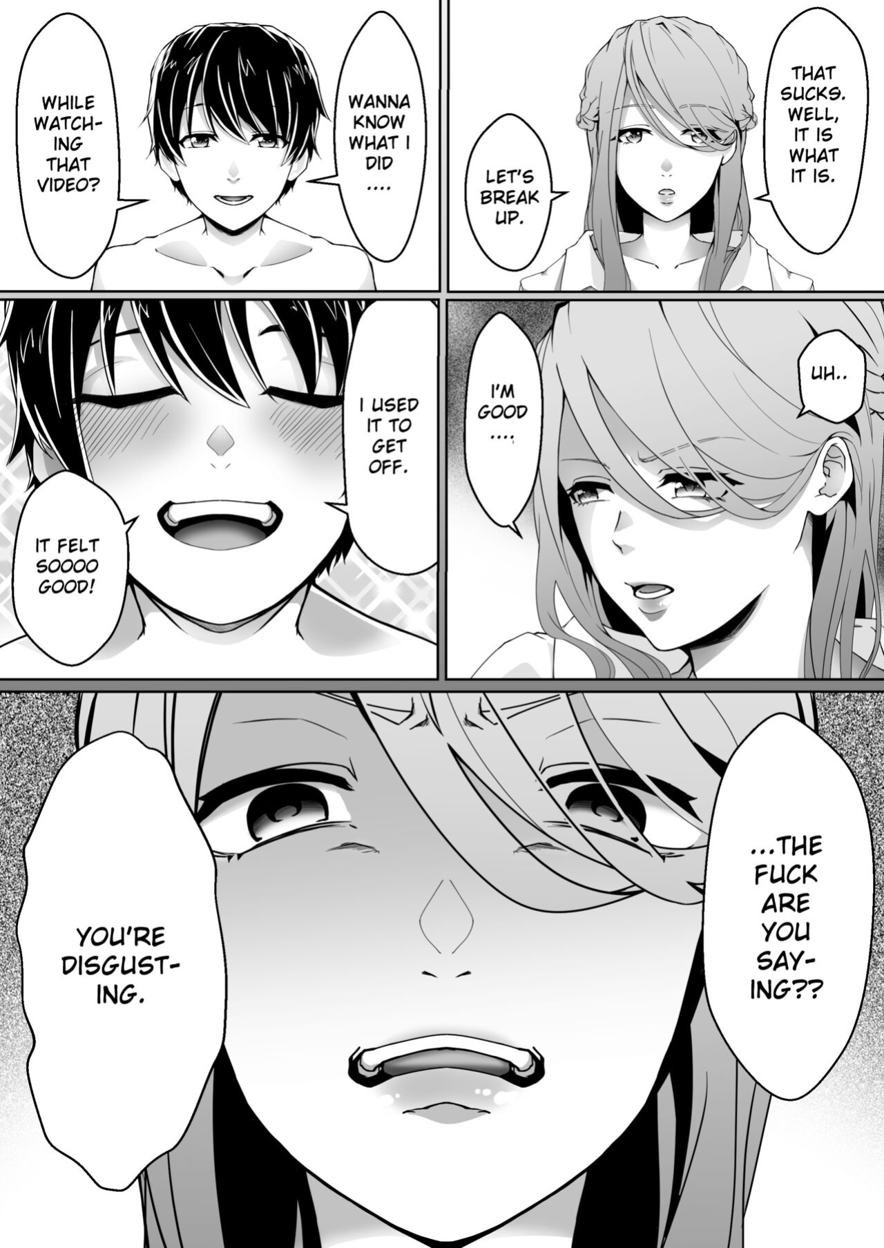 [Mr. Hokke (Heki)] Netorare Maso Kareshi ni Narimashita. [RasmusTheTranslator]
