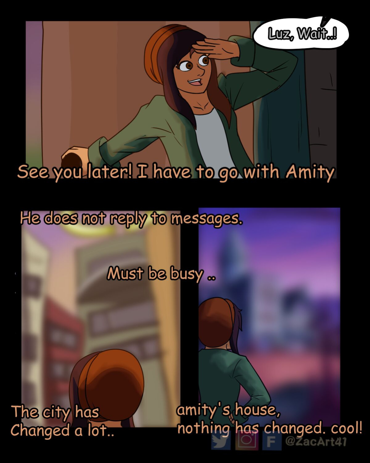 COMIC THE OWL HOUSE IN MY ABSENCE PART 1