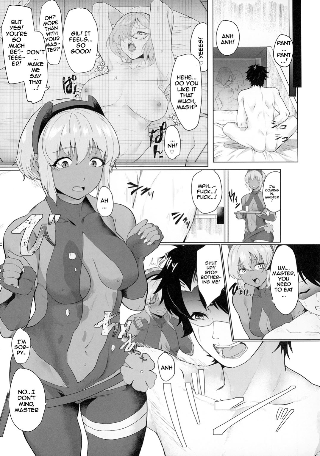 [Time-Leap (Aoiro Ichigou)] Shinrai Shita Kanojo ga Video no Naka de Miseru Itsumo to Chigau Mesu no Kao... | My Trusted Girlfriend Shows Me a New Look in a Video... The Look of a Slut (Fate/Grand Order) {Doujins.com}