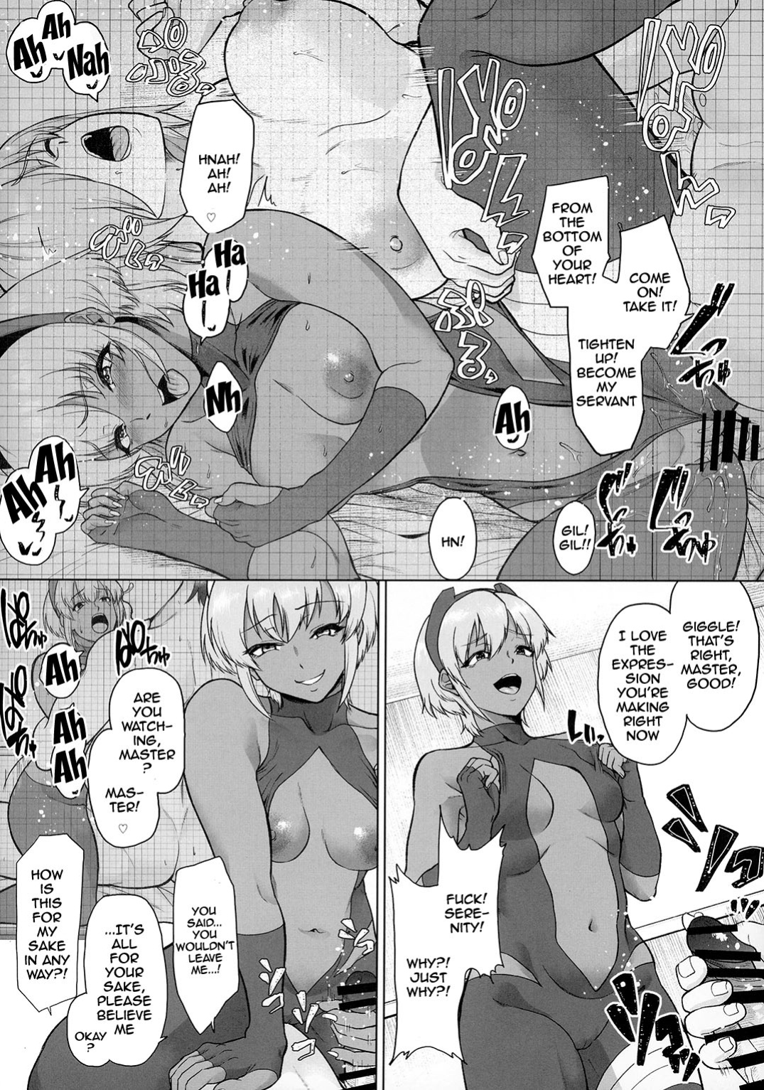 [Time-Leap (Aoiro Ichigou)] Shinrai Shita Kanojo ga Video no Naka de Miseru Itsumo to Chigau Mesu no Kao... | My Trusted Girlfriend Shows Me a New Look in a Video... The Look of a Slut (Fate/Grand Order) {Doujins.com}