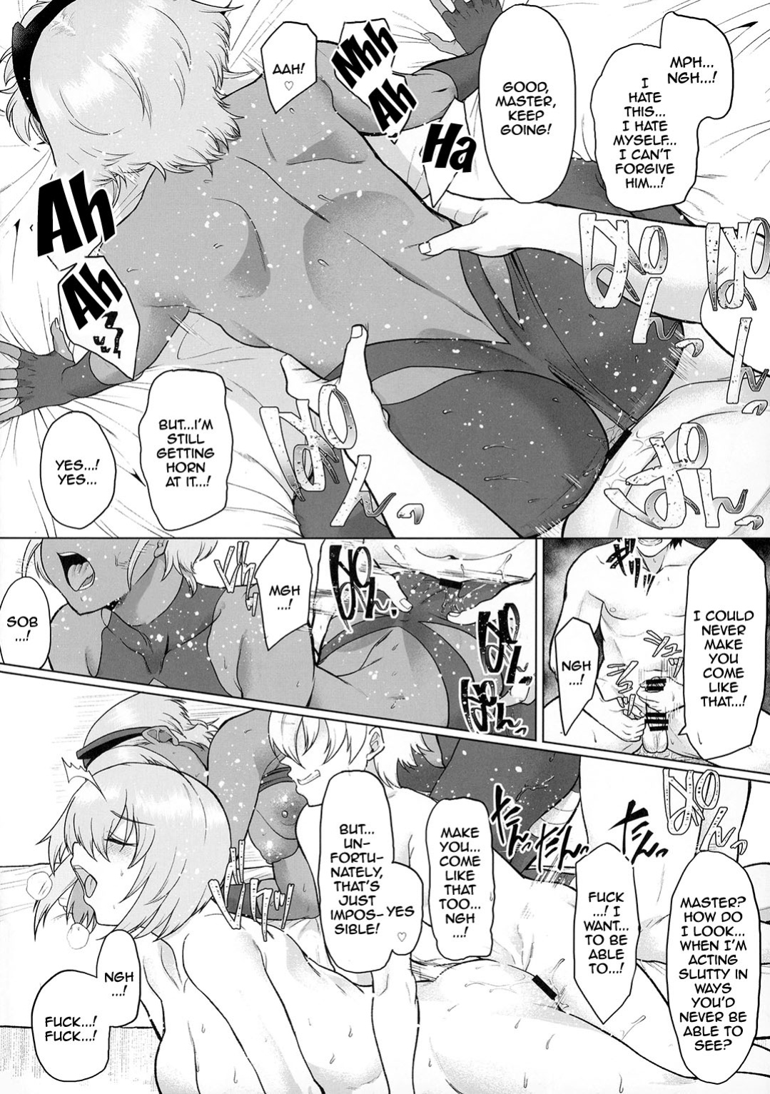 [Time-Leap (Aoiro Ichigou)] Shinrai Shita Kanojo ga Video no Naka de Miseru Itsumo to Chigau Mesu no Kao... | My Trusted Girlfriend Shows Me a New Look in a Video... The Look of a Slut (Fate/Grand Order) {Doujins.com}