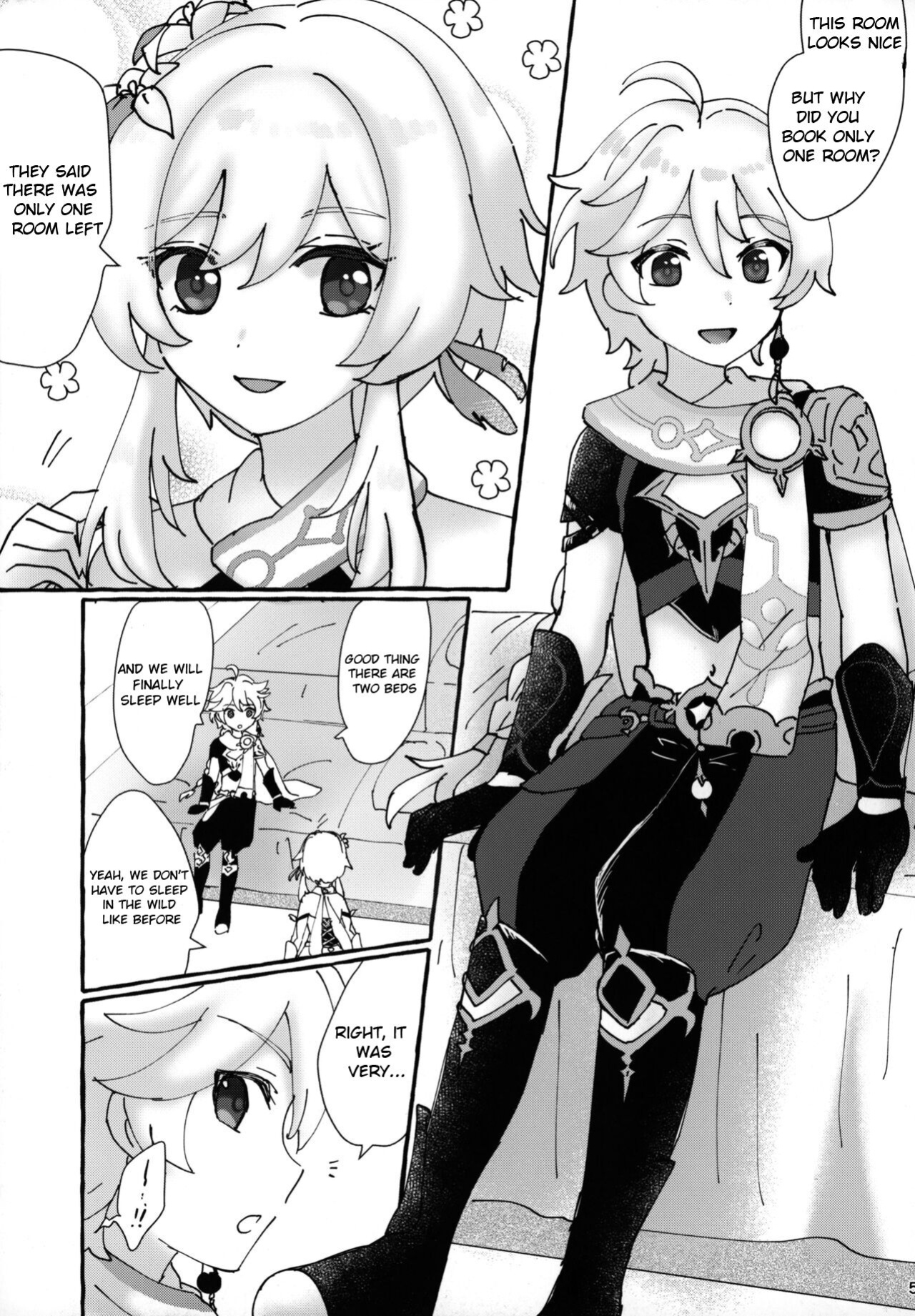 (Kami no Eichi) [Cotton Candy (Wataame)] Futari de Manegoto. (Genshin Impact)