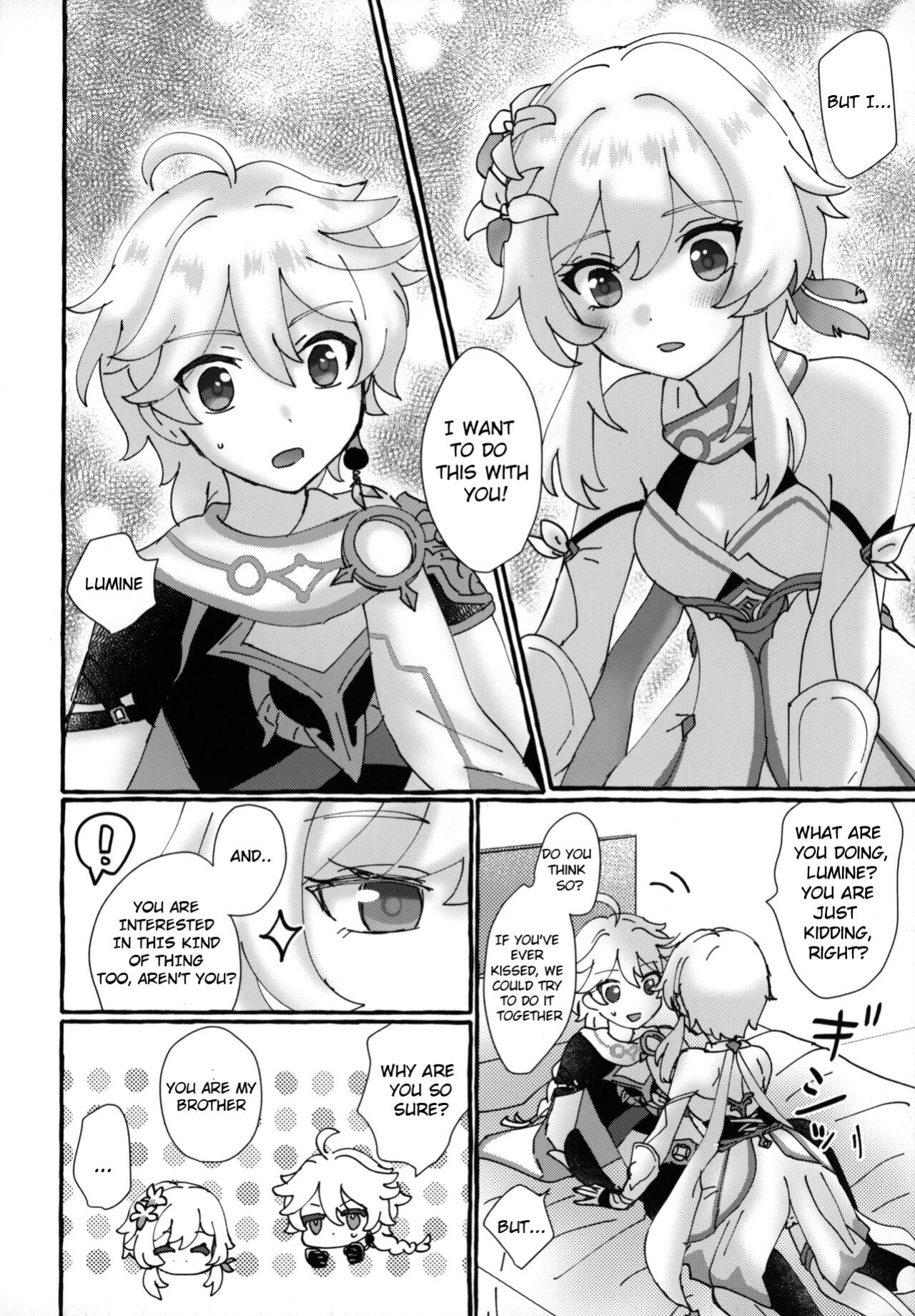 (Kami no Eichi) [Cotton Candy (Wataame)] Futari de Manegoto. (Genshin Impact)