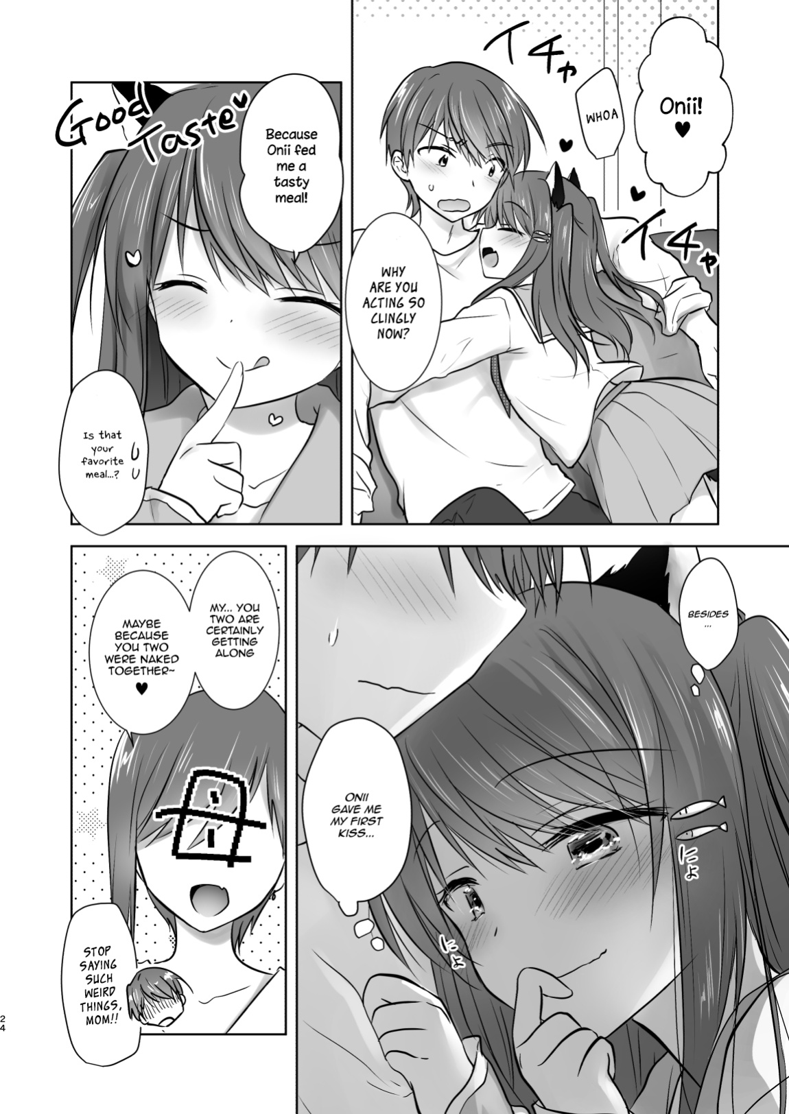 [Aqua Drop (Mikami Mika)] Imouto ga Succubus ni Natta node Oya Kounin de Sex Shimasu [TQM_Translations]