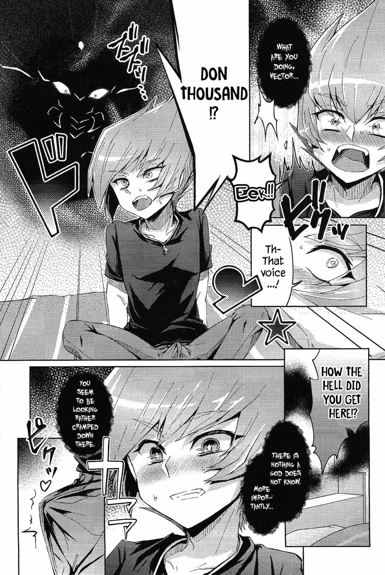 (LuckyCard!1) [Sankakukona (Hirono)] Barian Sekai no Kami ga Ningen no Kairaku o Oshiete Kureru you desu (Yu-Gi-Oh! ZEXAL) {Hennojin}
