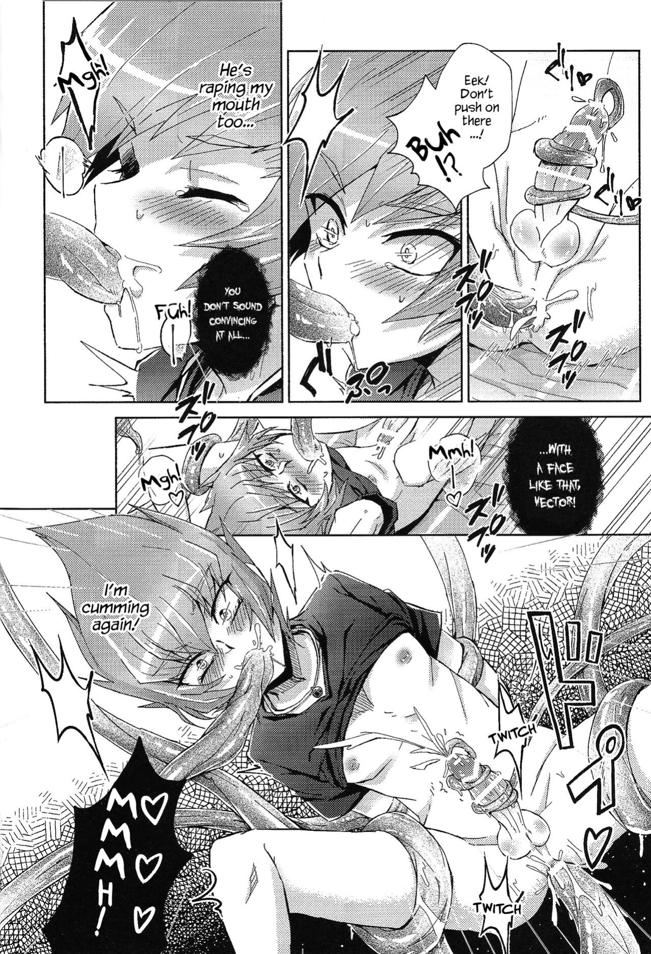 (LuckyCard!1) [Sankakukona (Hirono)] Barian Sekai no Kami ga Ningen no Kairaku o Oshiete Kureru you desu (Yu-Gi-Oh! ZEXAL) {Hennojin}
