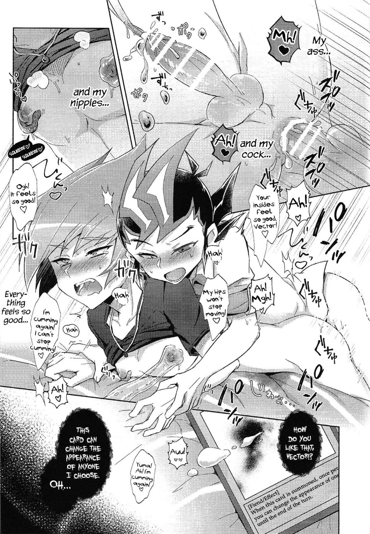 (LuckyCard!1) [Sankakukona (Hirono)] Barian Sekai no Kami ga Ningen no Kairaku o Oshiete Kureru you desu (Yu-Gi-Oh! ZEXAL) {Hennojin}