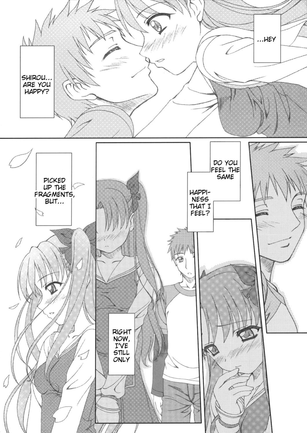 (C66) [Tiny Feather (Sin-Go)] FRAGMENT Tiny Feather (Fate/stay night)