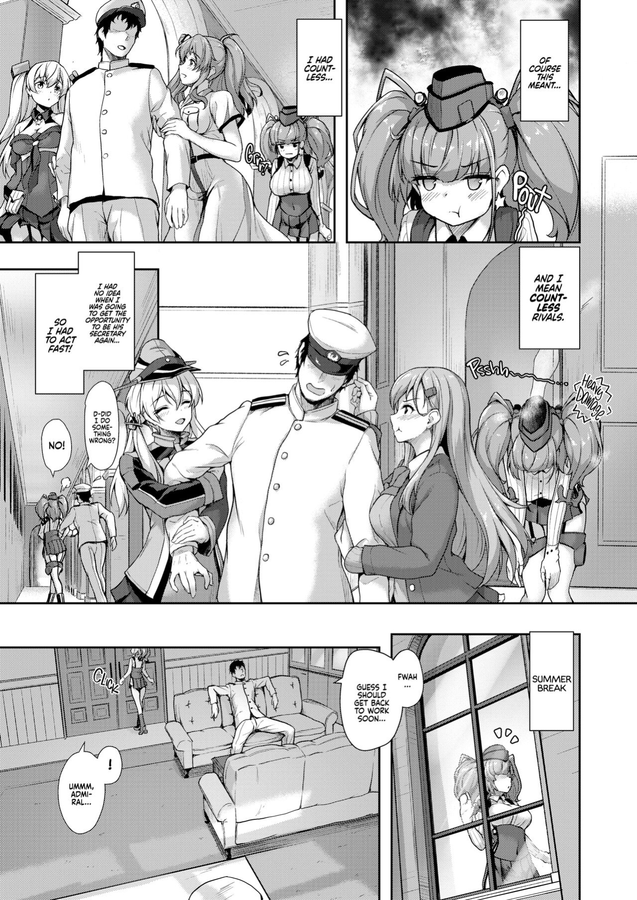 [Yusaritsukata (Awayume)] Atlanta to no Ichinichi o... | A Day With Atlanta (Kantai Collection -KanColle-)