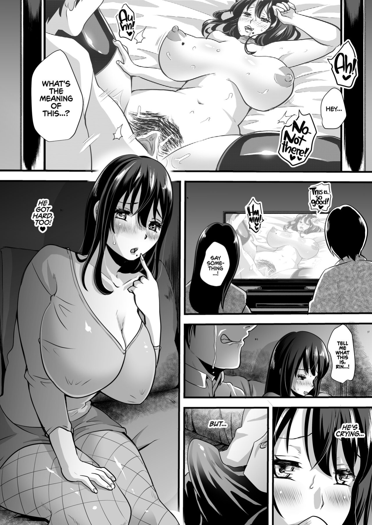 [Studio Daiya (Nemui Neru)] Obuki Rin wa Netoraretai ~Anata Gomennasai... Konna Koto ni Naru nante~ | Rin Obuki Wants to Make a Cuck