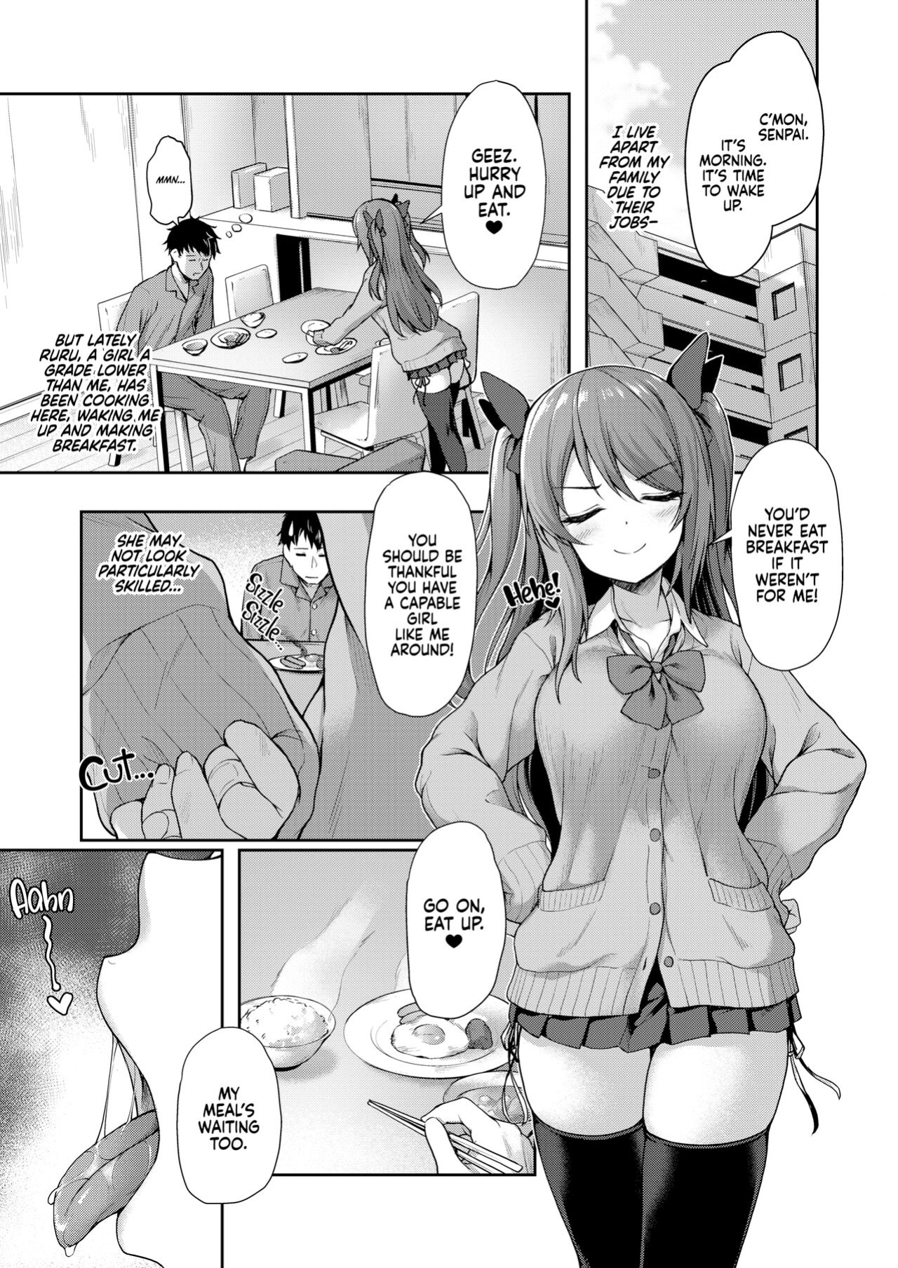 [Yusaritsukata (Awayume)] Kouhai wa Koakumama!? | My Clubmate's a Little Devil!