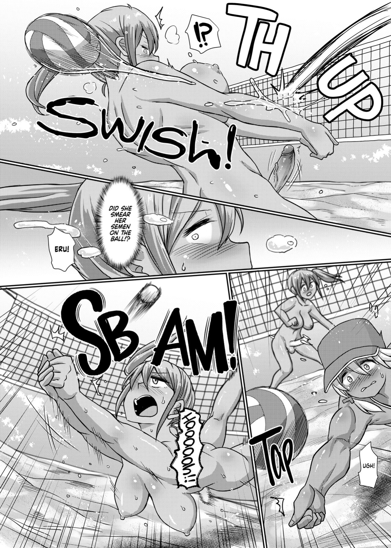 [Aoba Q Madou (Futaba Yodomu)] Zenra de Futanari Beach Volley