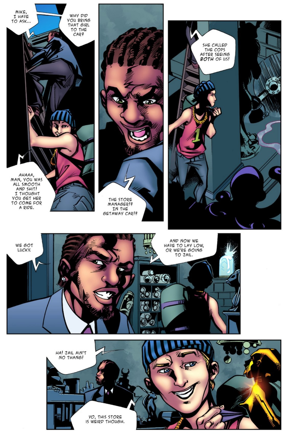Botcomics - Spells R Us: Stolen Reflections (1-5) by xCuervos , Peter Logan , Eros Studio