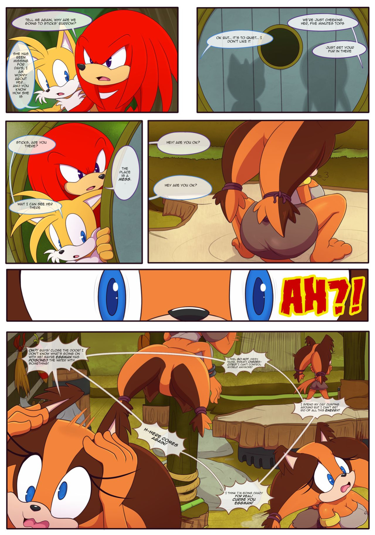 [NyuroraXBigdon] Wild Sticks (Sonic the Hedgehog)