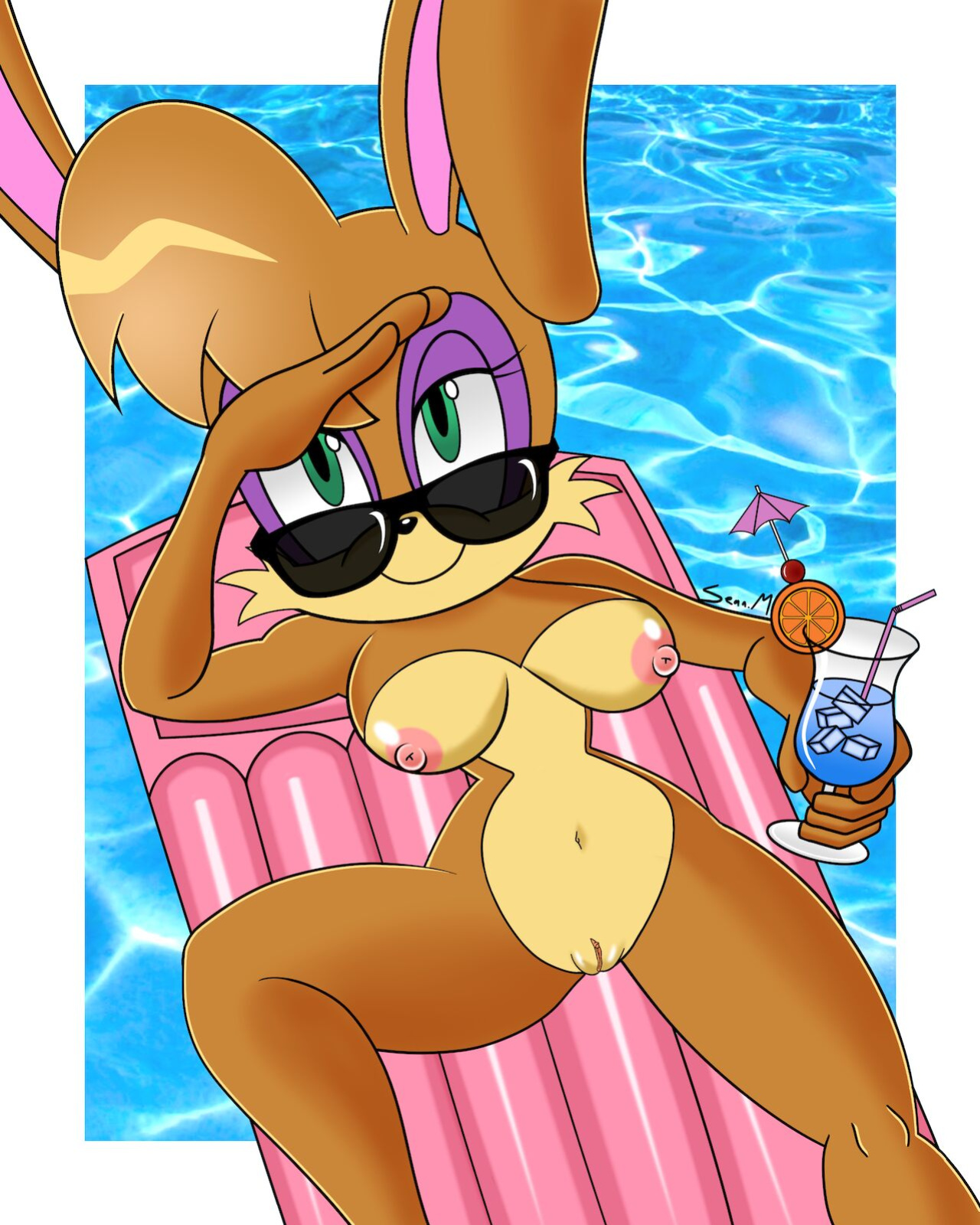 [Mobian Monster] Savage Summer Rabbot (Sonic The Hedgehog)