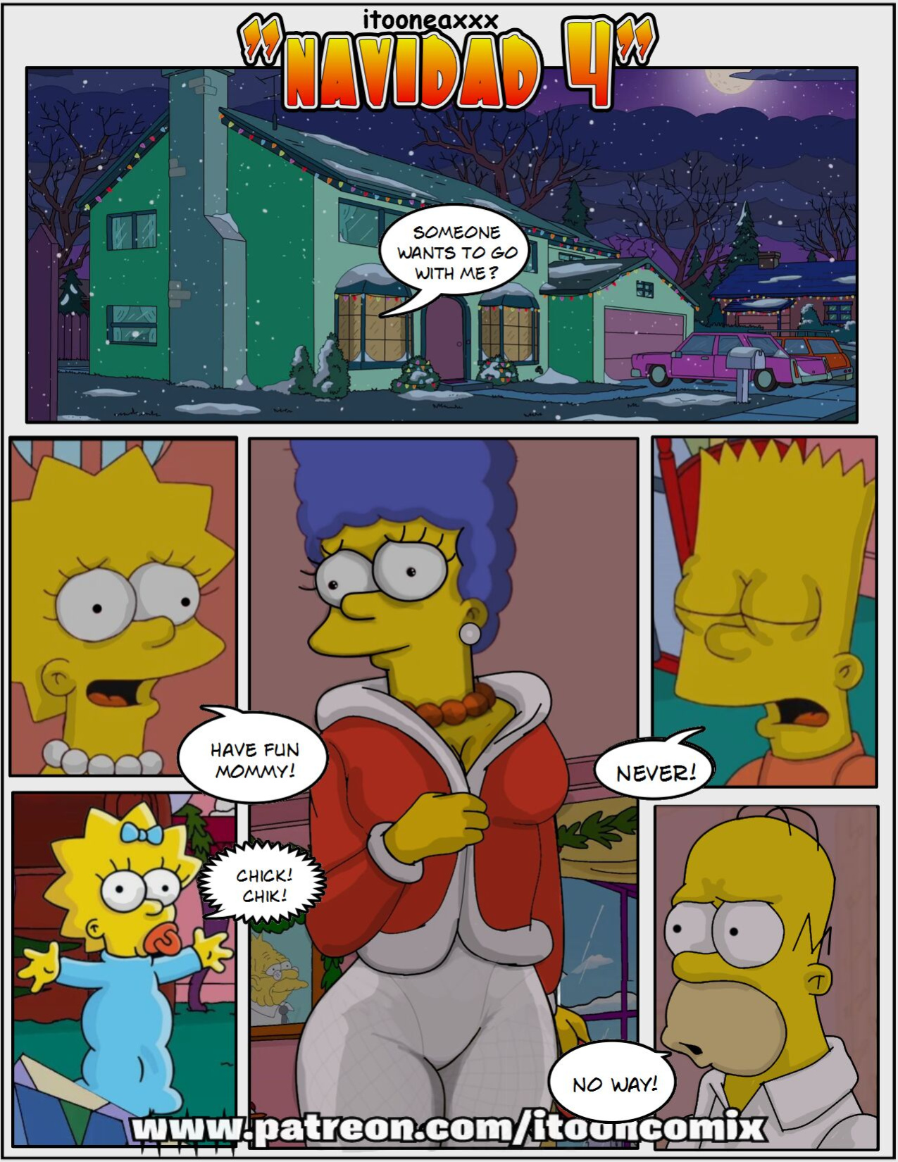 [itooneaXxX] Navidad 4 (The Simpsons)