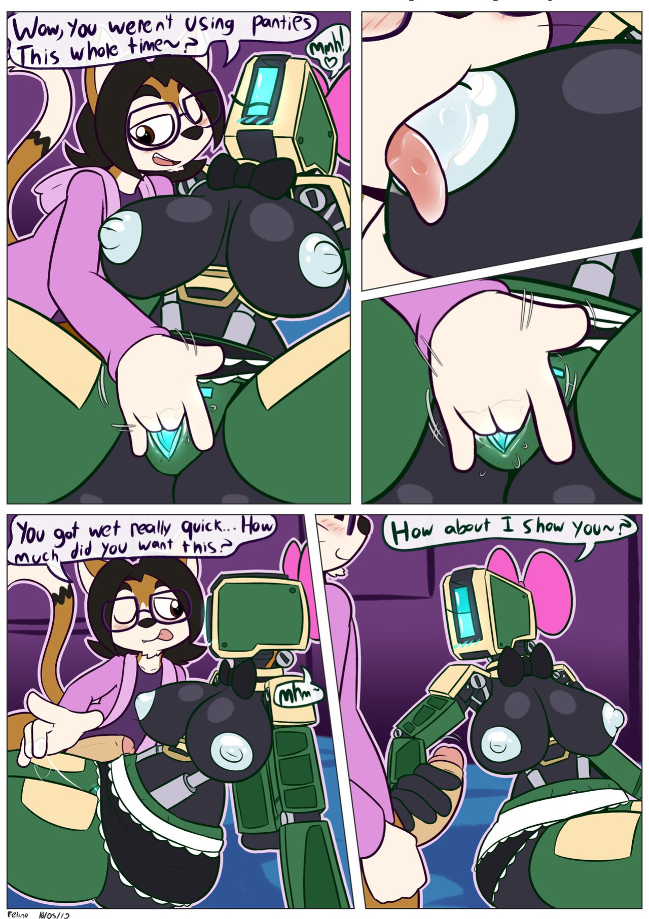 [Felino] Recon mode, Sentry mode... Lust mode