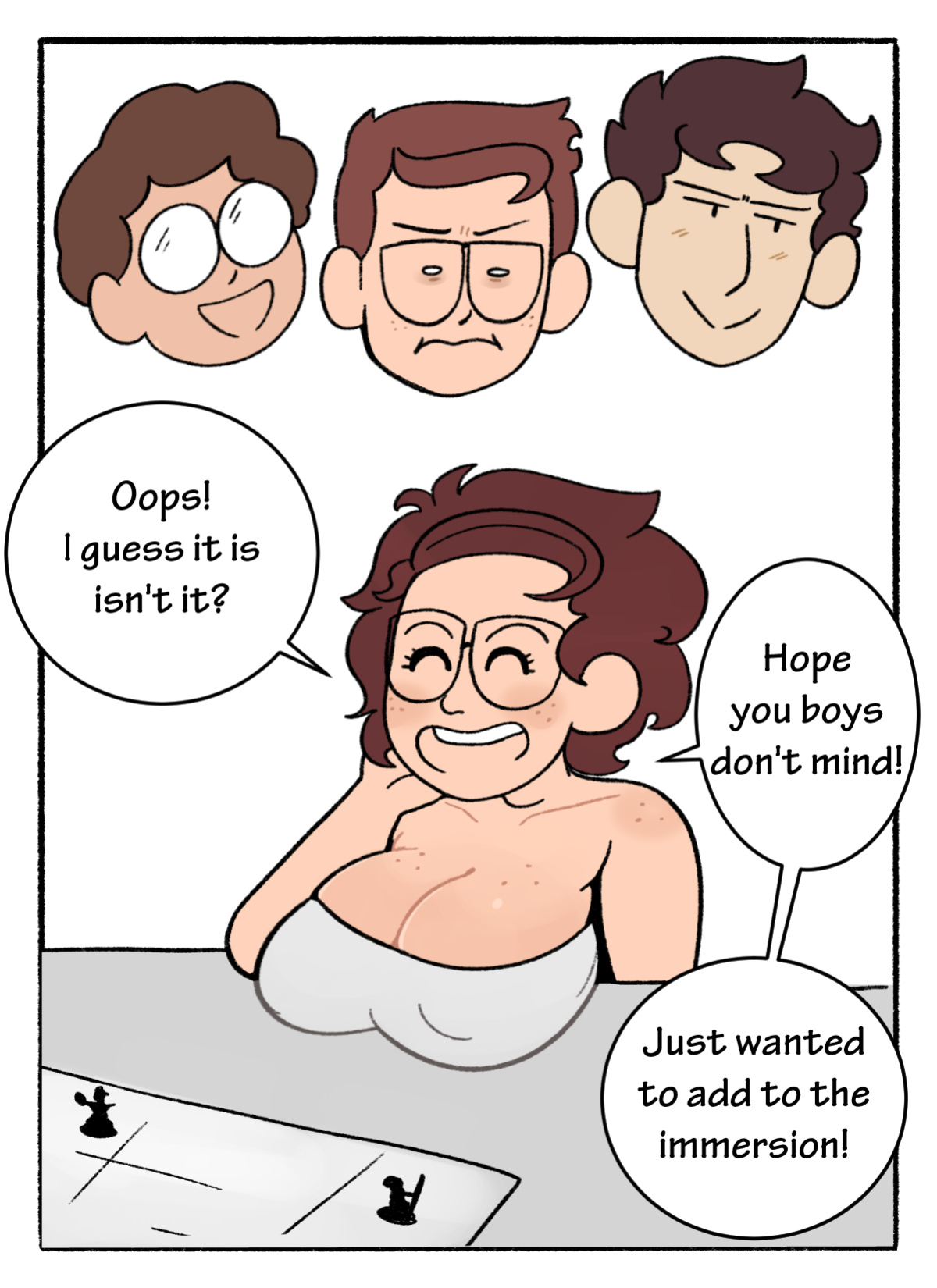 [Dead End Draws] Mom! Stop Interrupting Our DnD Campaign!