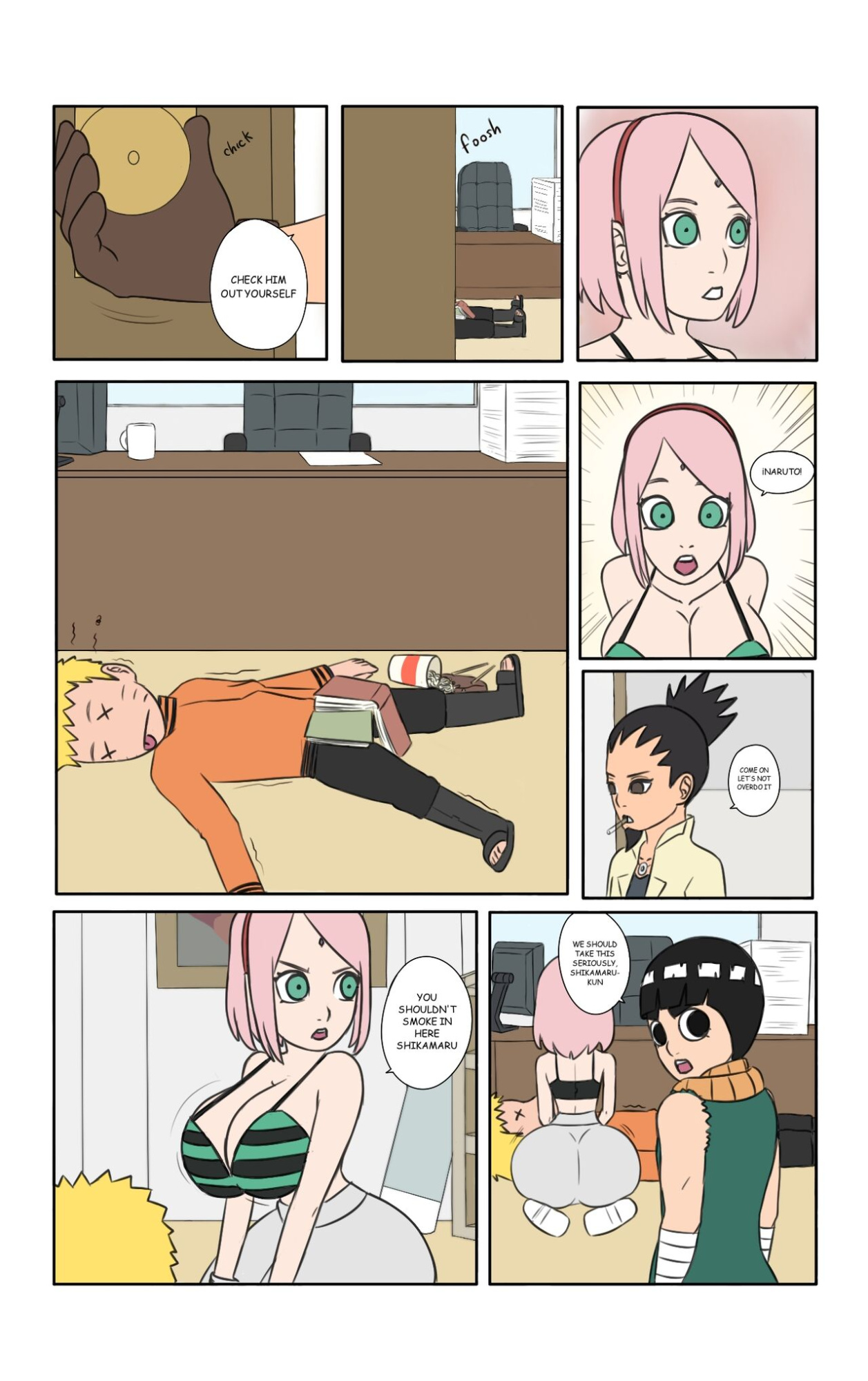 [Biggies00]Hot days in Konoha (Naruto) - English