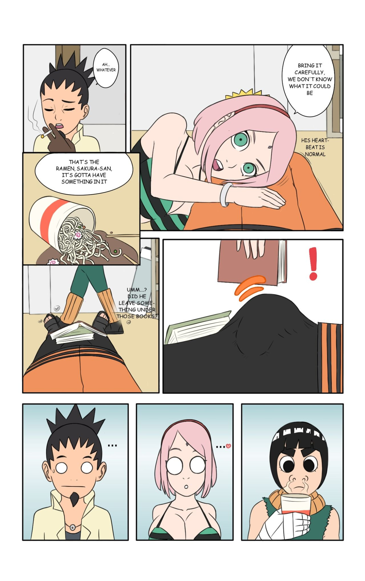 [Biggies00]Hot days in Konoha (Naruto) - English