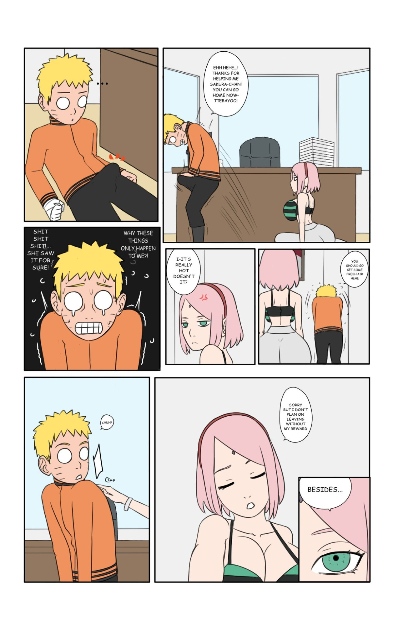 [Biggies00]Hot days in Konoha (Naruto) - English