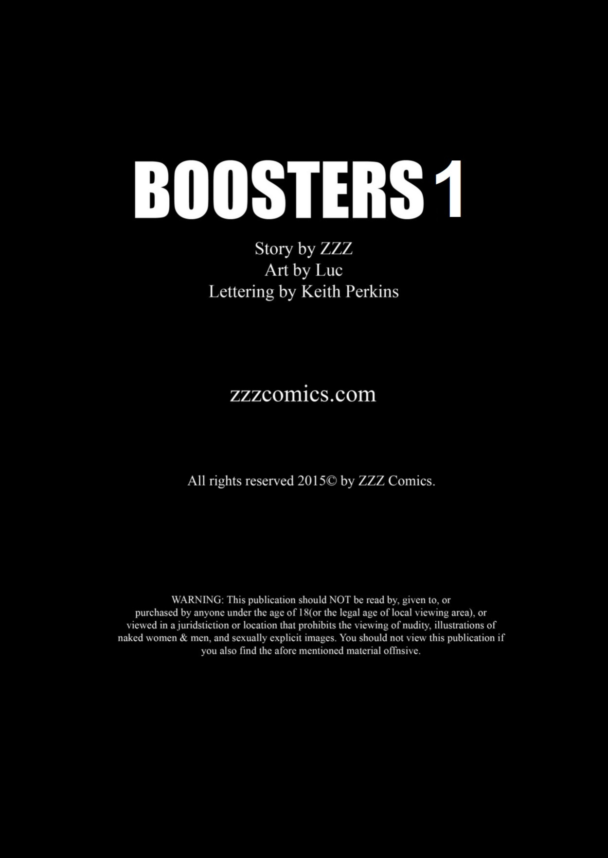 ZZZ Comics - Boosters